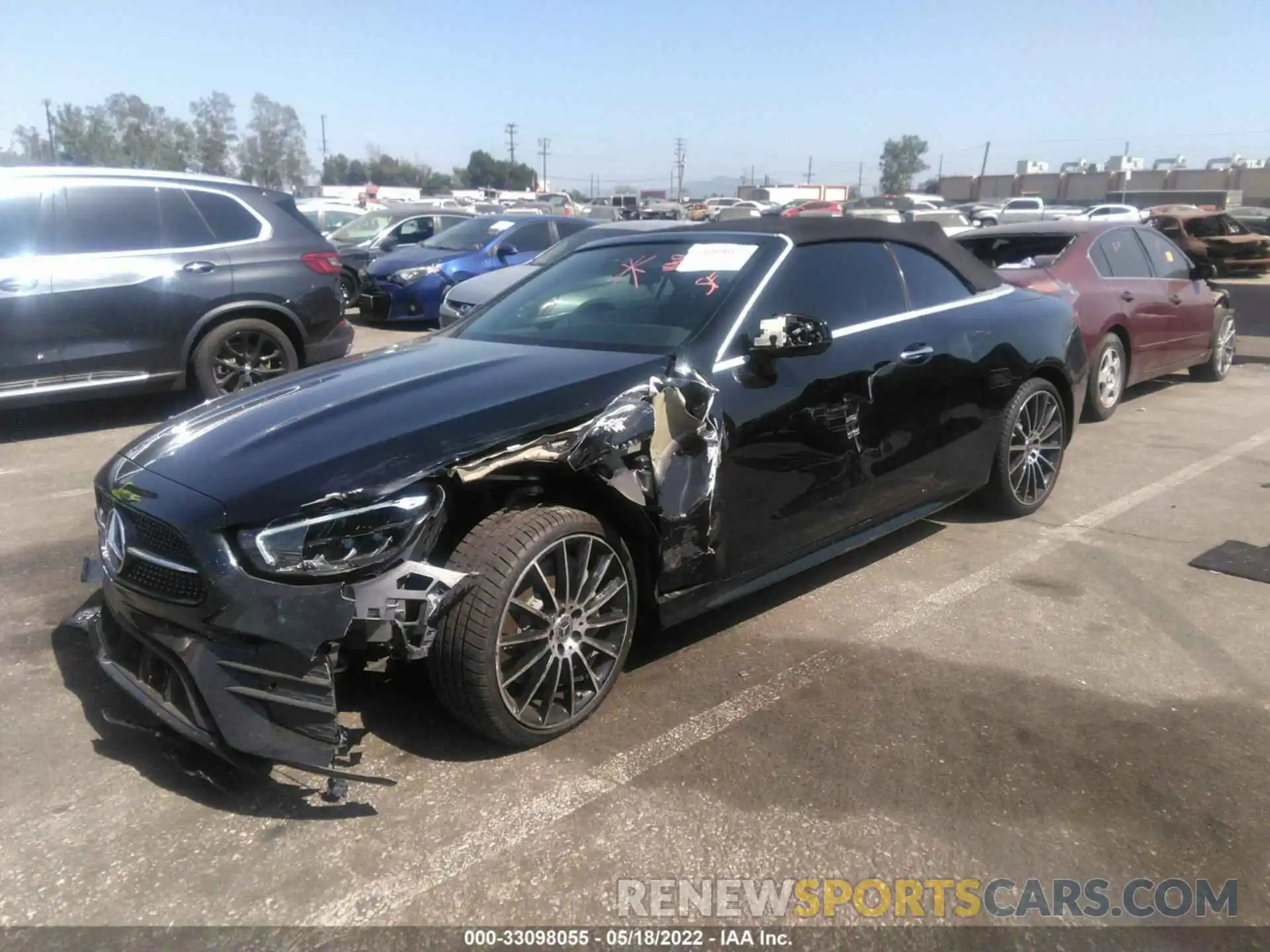 2 Photograph of a damaged car W1K1K5JB2NF174934 MERCEDES-BENZ E-CLASS 2022