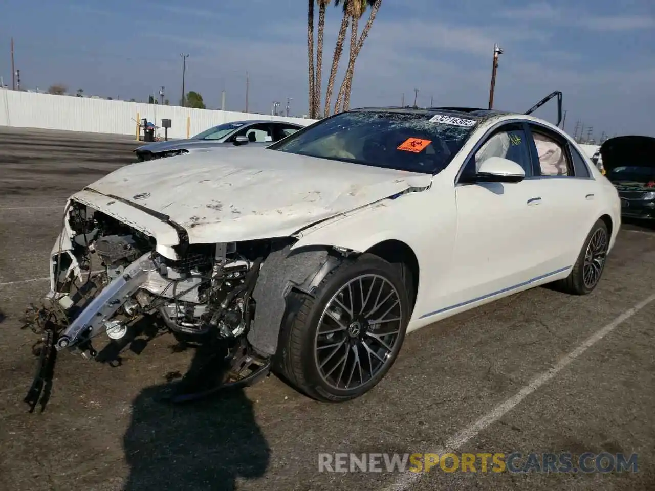 2 Photograph of a damaged car W1K6G7GB1NA088280 MERCEDES-BENZ E-CLASS 2022