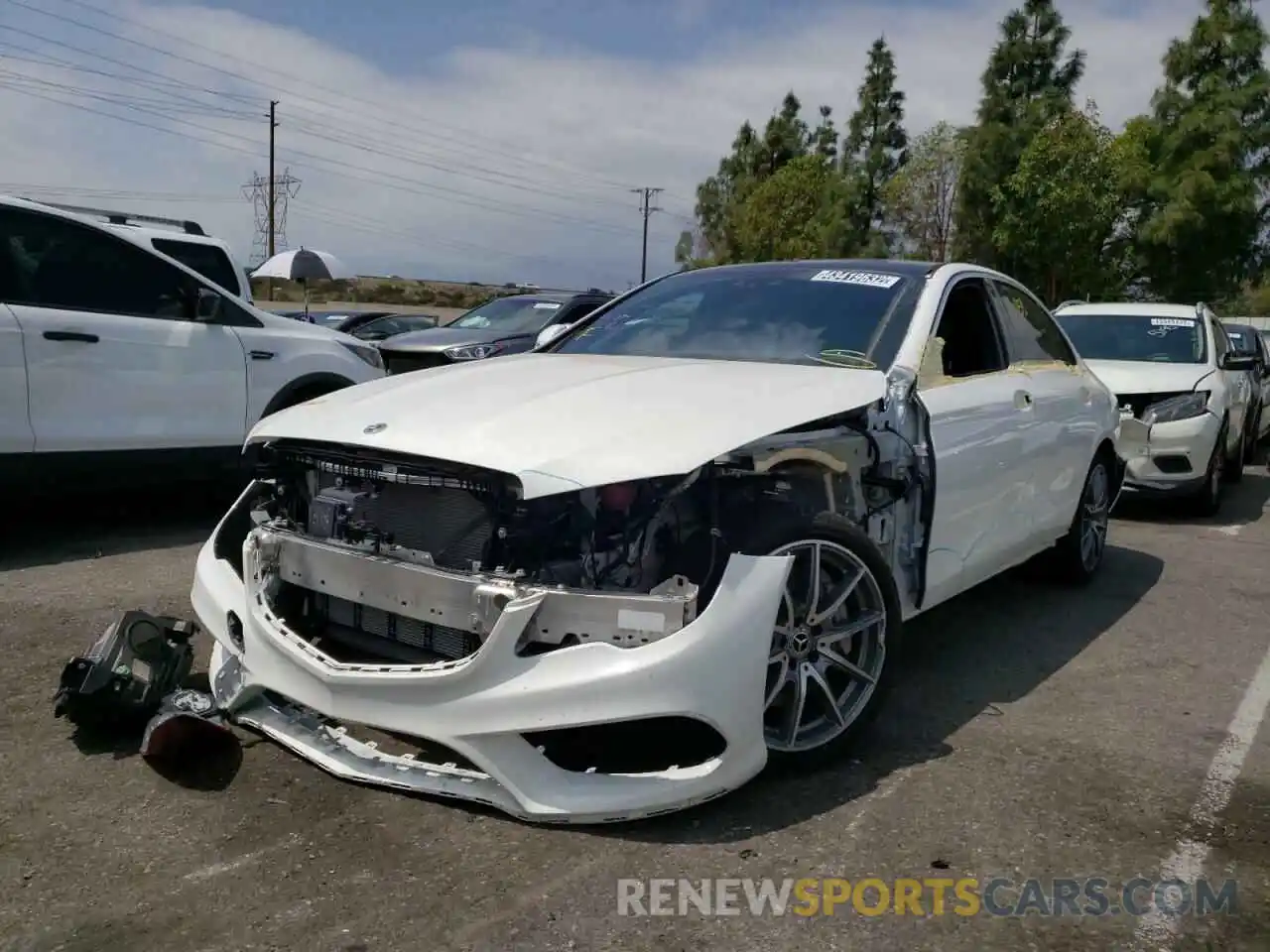 2 Photograph of a damaged car W1KZF5KB7NB010821 MERCEDES-BENZ E-CLASS 2022