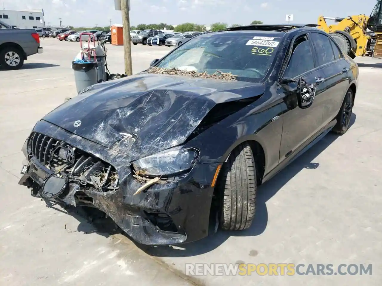 2 Photograph of a damaged car W1KZF6BBXNB051918 MERCEDES-BENZ E-CLASS 2022