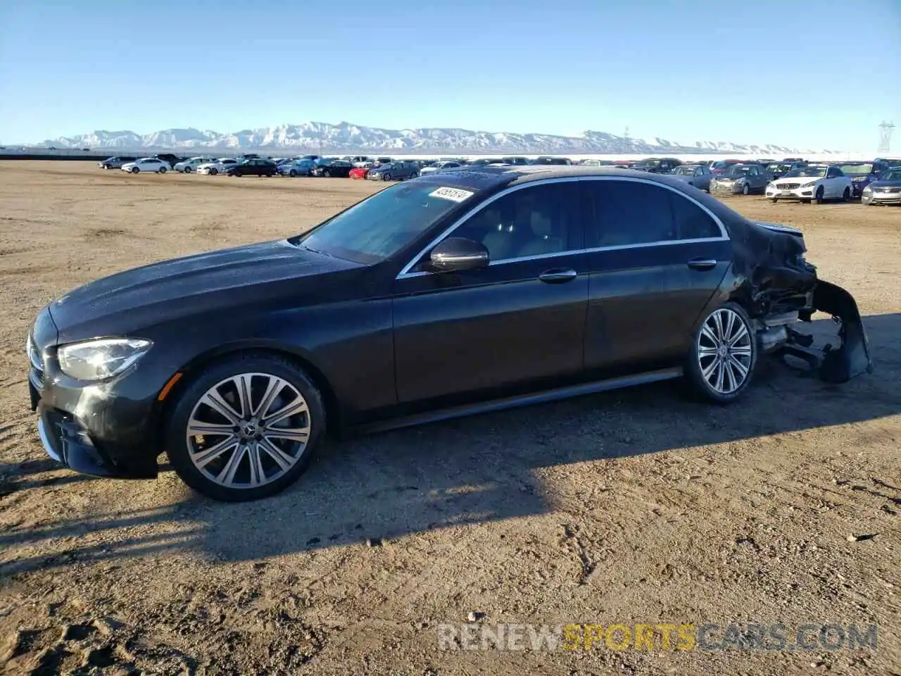 1 Photograph of a damaged car W1KZF8DB3NB025153 MERCEDES-BENZ E-CLASS 2022