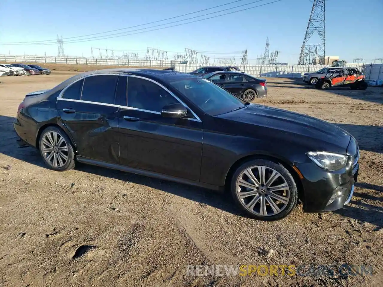 4 Photograph of a damaged car W1KZF8DB3NB025153 MERCEDES-BENZ E-CLASS 2022