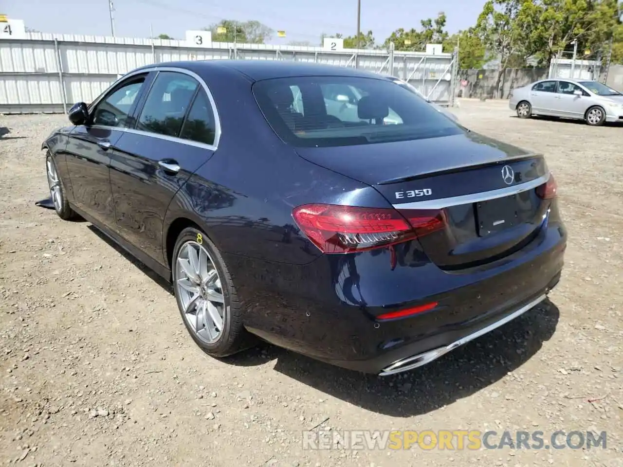 3 Photograph of a damaged car W1KZF8DB6NB037586 MERCEDES-BENZ E-CLASS 2022