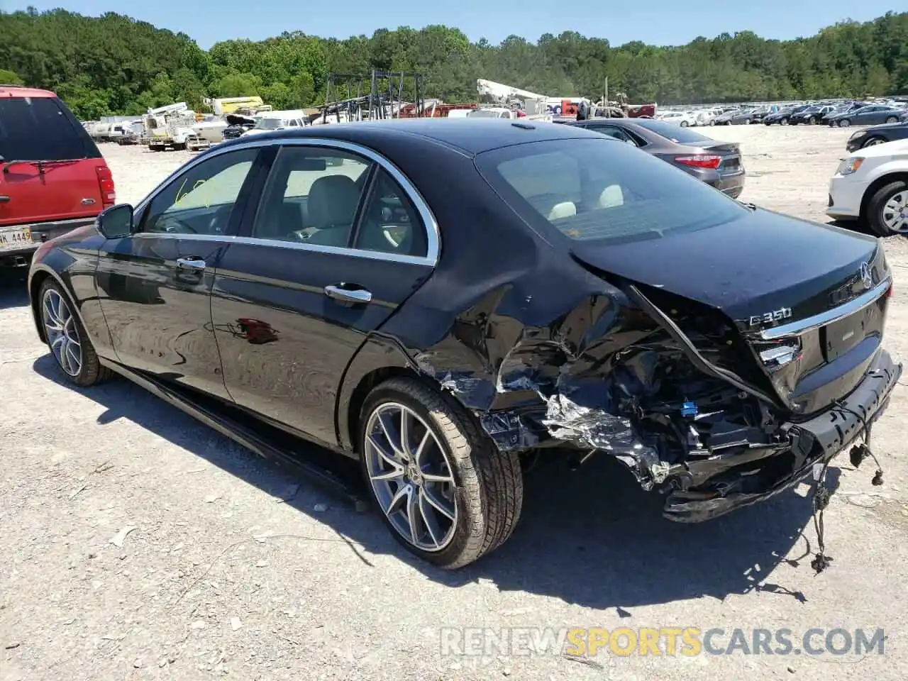 3 Photograph of a damaged car W1KZF8DB7NB029660 MERCEDES-BENZ E-CLASS 2022