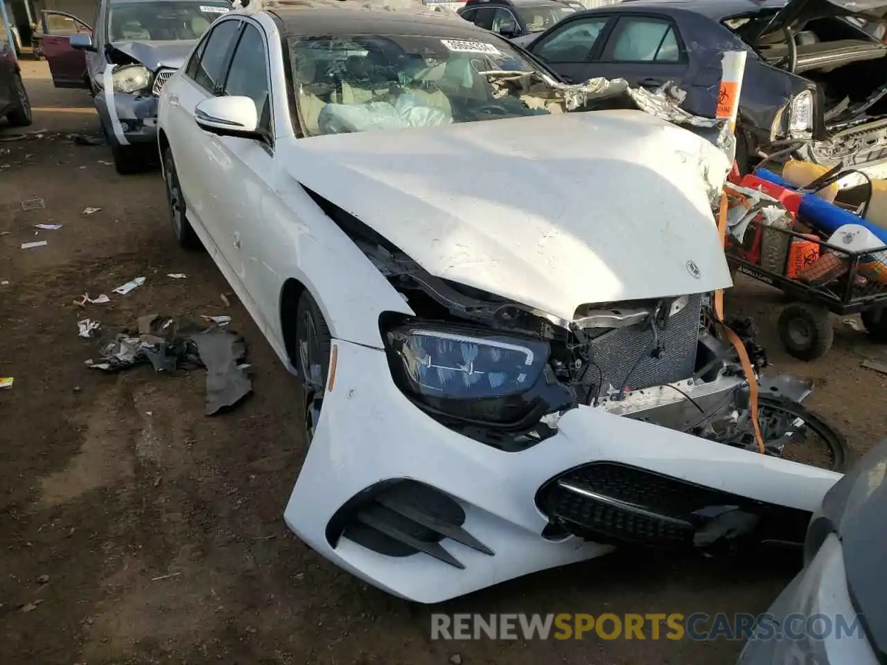 4 Фотография поврежденного автомобиля W1KZF8EB3PB106302 MERCEDES-BENZ E-CLASS 2023