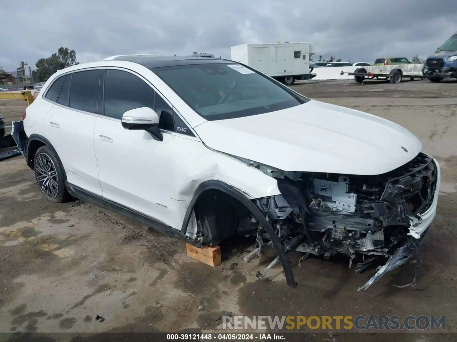 1 Photograph of a damaged car 4JGGM1CB4PA005286 MERCEDES-BENZ EQE 350 SUV 2023