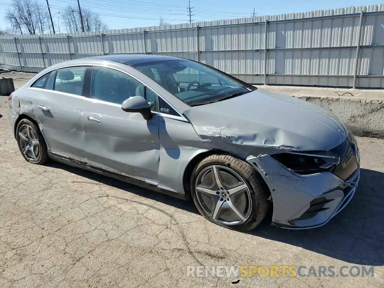 4 Photograph of a damaged car W1KEG1CB1PF034353 MERCEDES-BENZ EQE SEDAN 2023