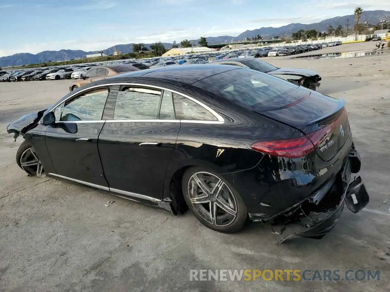 2 Photograph of a damaged car W1KEG2CB3PF033484 MERCEDES-BENZ EQE SEDAN 2023