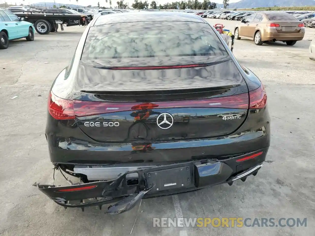 6 Photograph of a damaged car W1KEG2CB3PF033484 MERCEDES-BENZ EQE SEDAN 2023