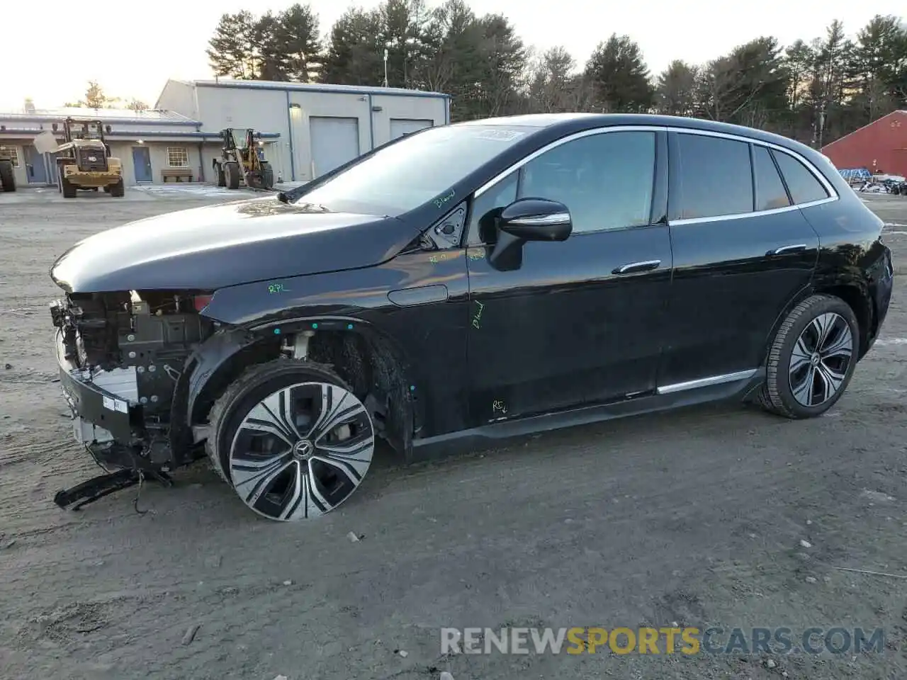 1 Photograph of a damaged car 4JGGM1CB6PA024793 MERCEDES-BENZ EQE SUV 35 2023