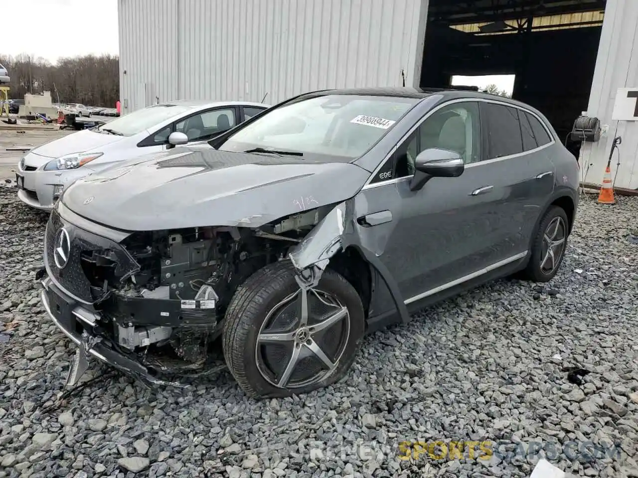 1 Photograph of a damaged car 4JGGM2BB3PA017405 MERCEDES-BENZ EQE SUV 35 2023