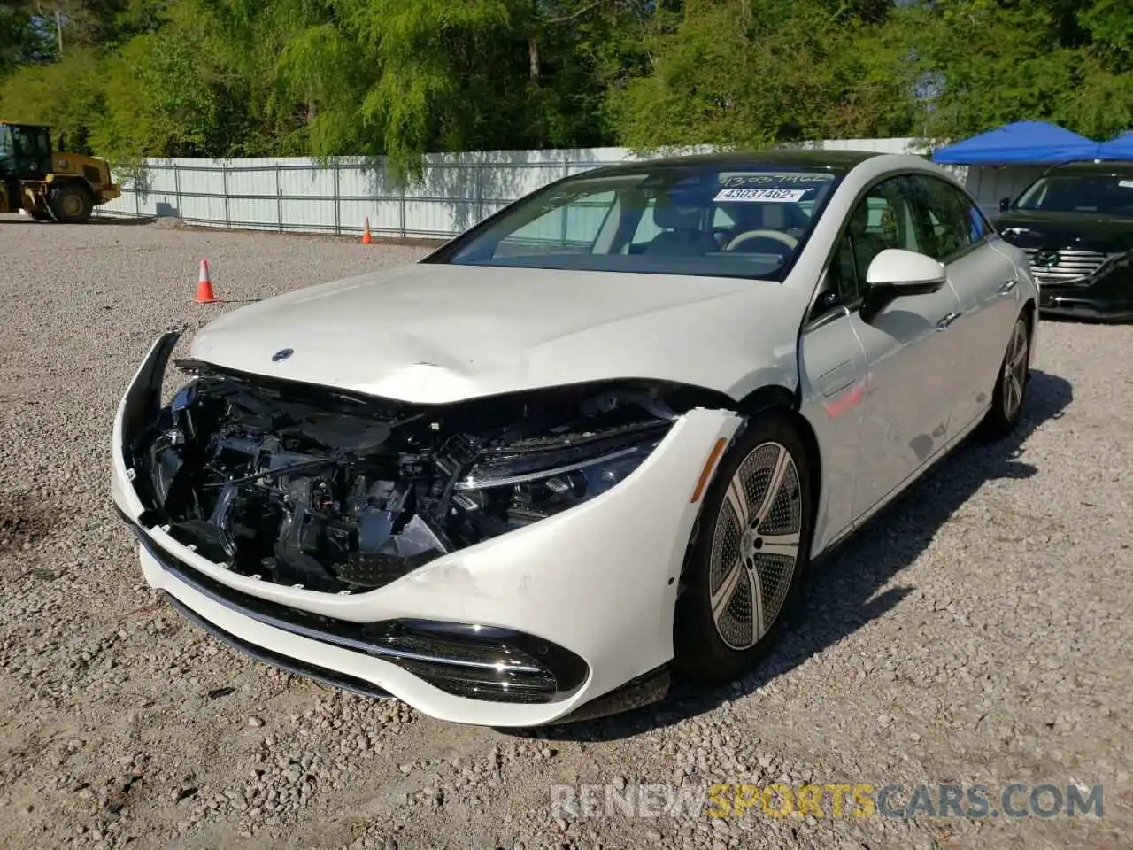 2 Photograph of a damaged car W1KCG2DB4NA001322 MERCEDES-BENZ EQS 450 2022