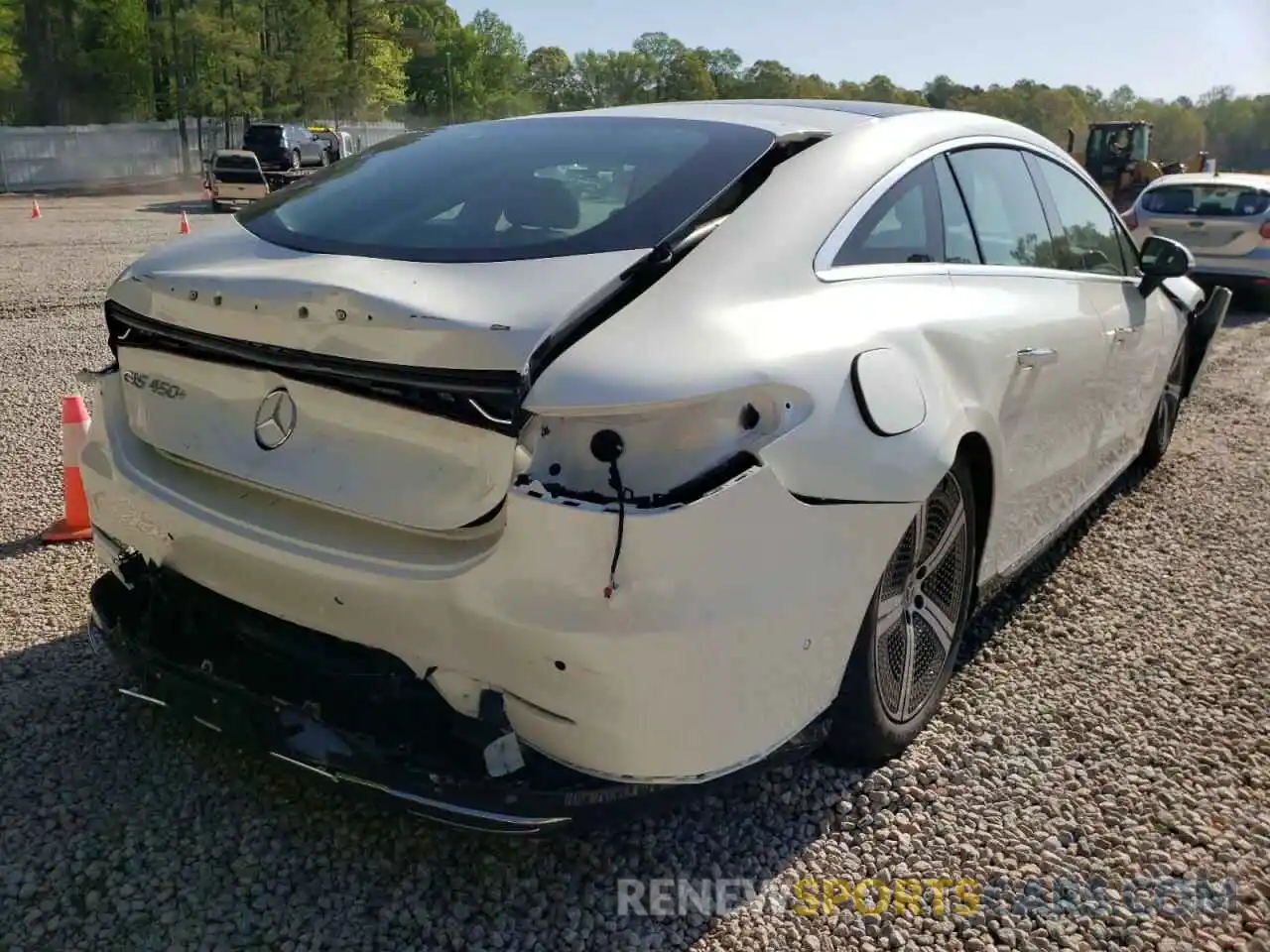 4 Photograph of a damaged car W1KCG2DB4NA001322 MERCEDES-BENZ EQS 450 2022