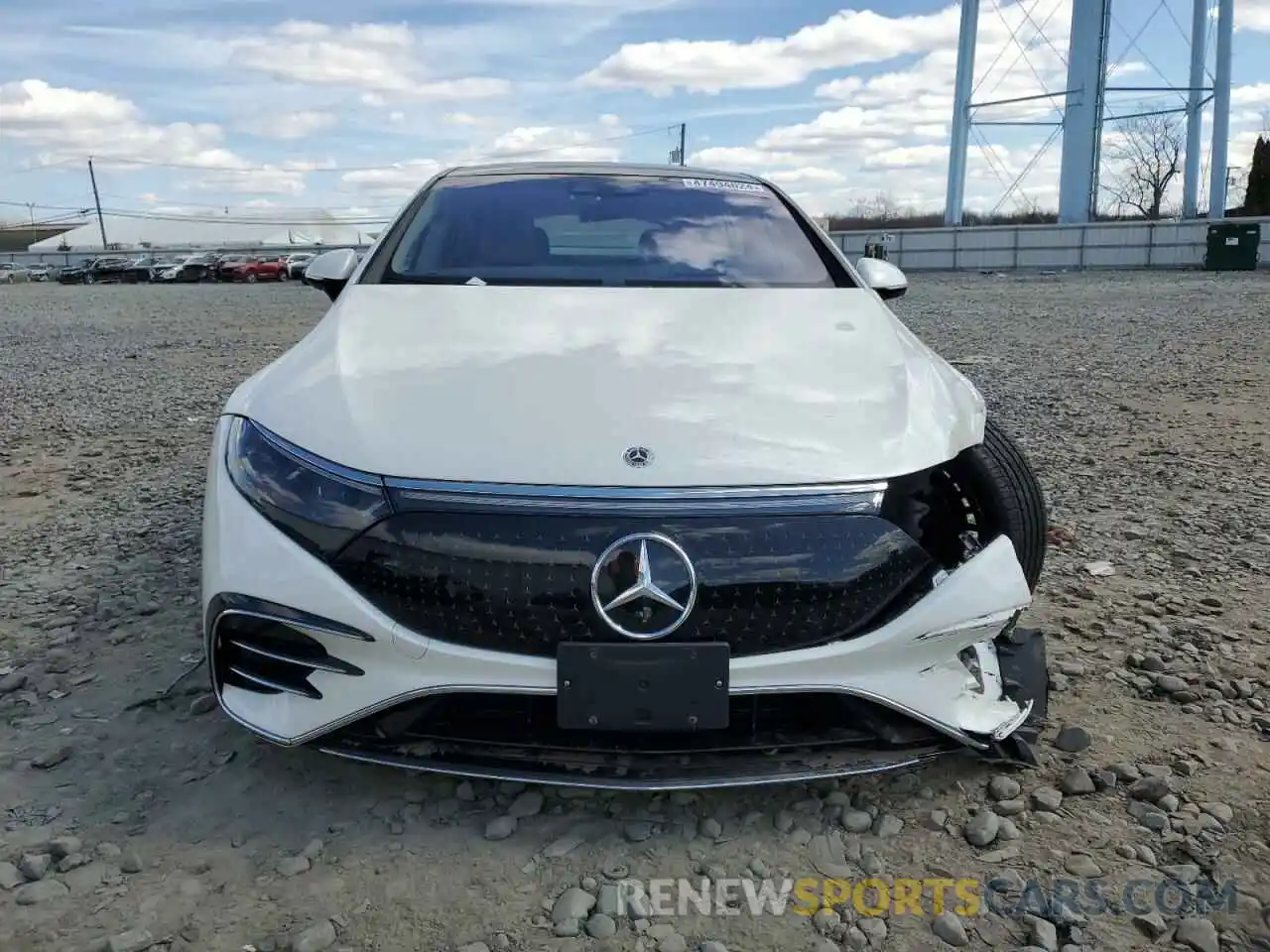 5 Photograph of a damaged car W1KCG4EB7NA011921 MERCEDES-BENZ EQS SEDAN 2022