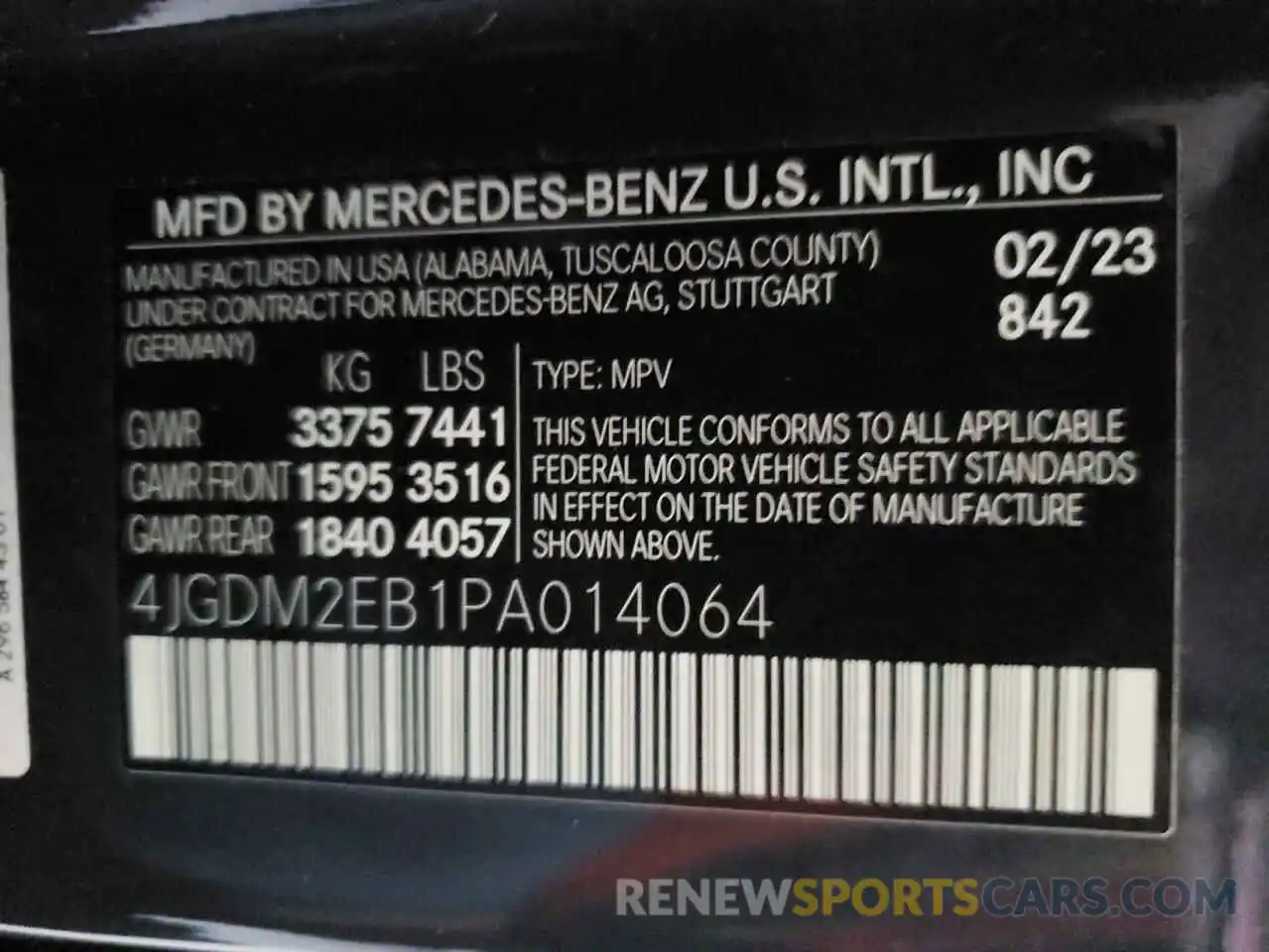 13 Фотография поврежденного автомобиля 4JGDM2EB1PA014064 MERCEDES-BENZ EQS SUV 45 2023