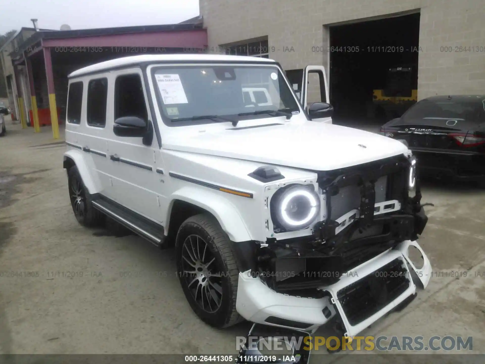 1 Фотография поврежденного автомобиля WDCYC6BJ3KX332814 MERCEDES-BENZ G 2019