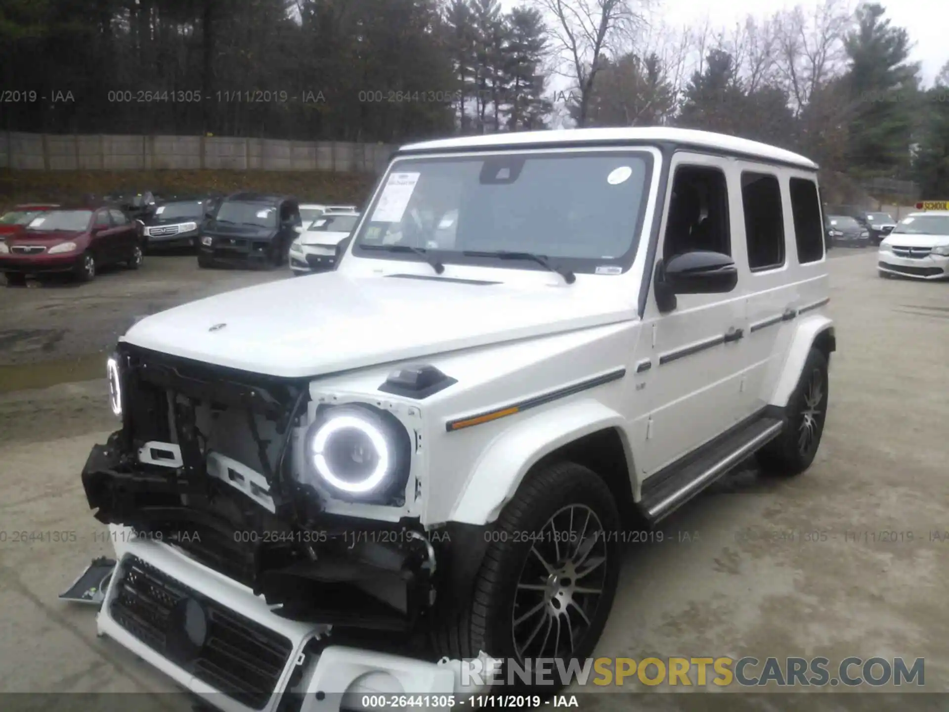 2 Photograph of a damaged car WDCYC6BJ3KX332814 MERCEDES-BENZ G 2019