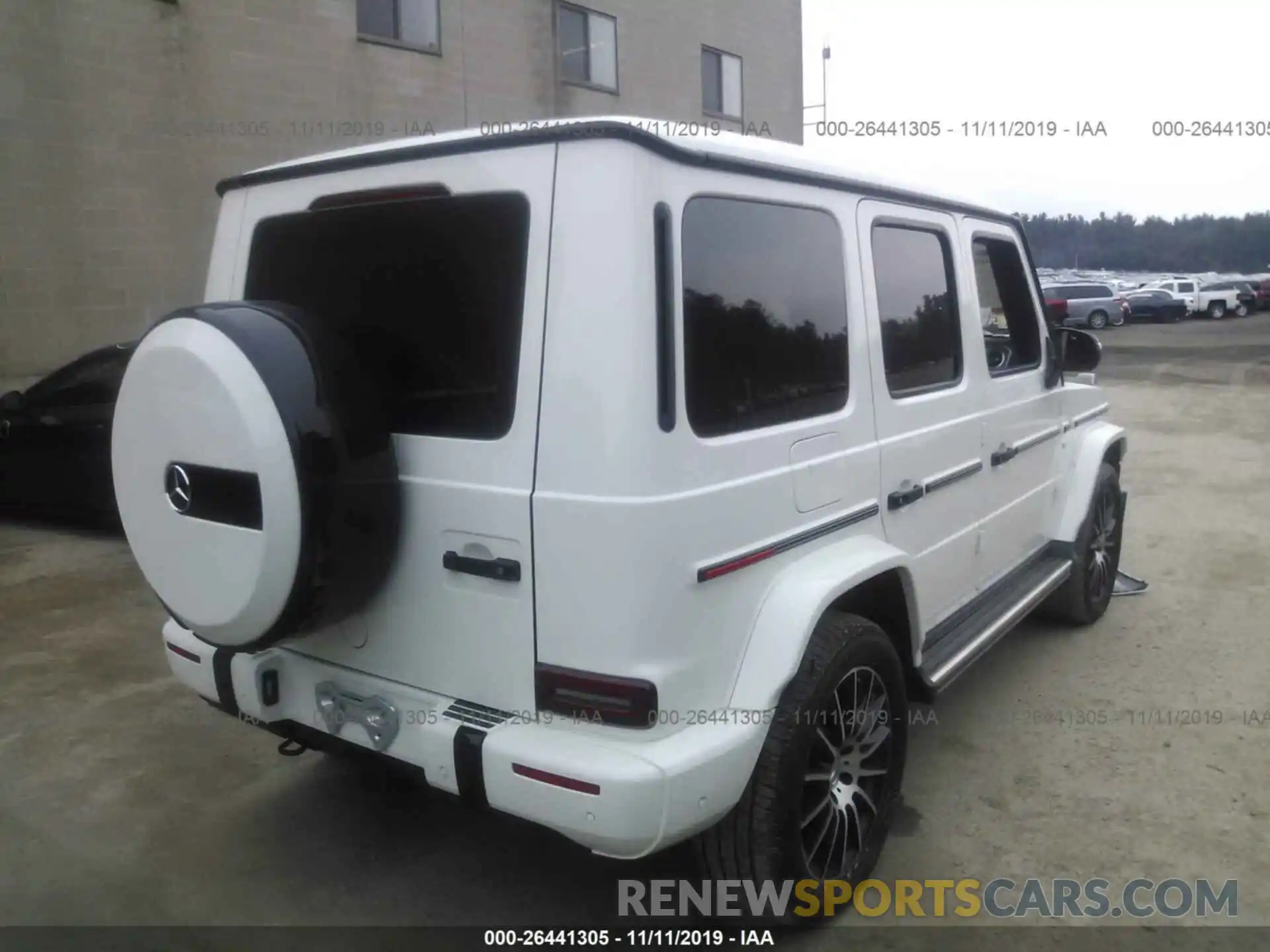 4 Фотография поврежденного автомобиля WDCYC6BJ3KX332814 MERCEDES-BENZ G 2019