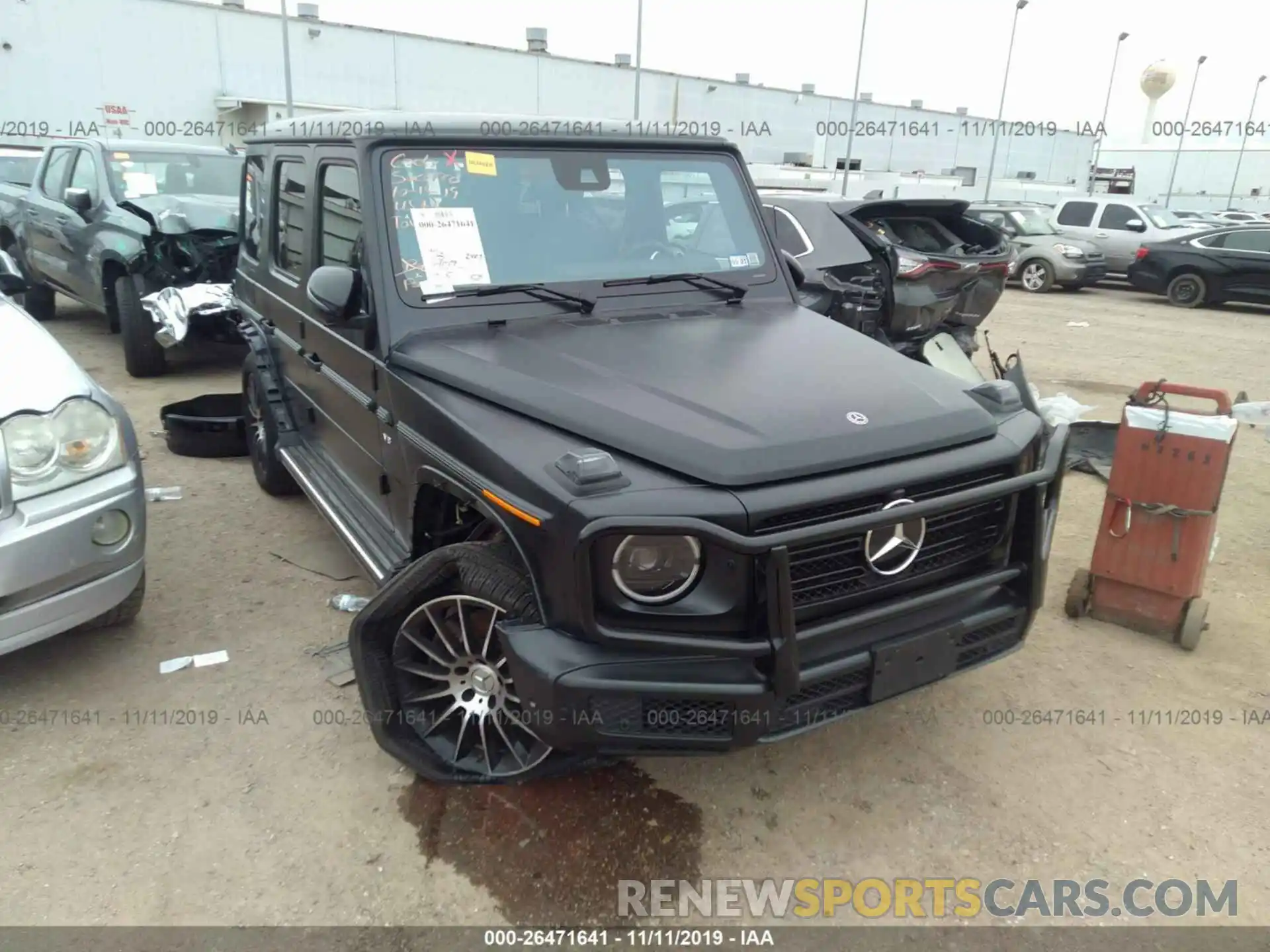 1 Photograph of a damaged car WDCYC6BJ4KX322731 MERCEDES-BENZ G 2019