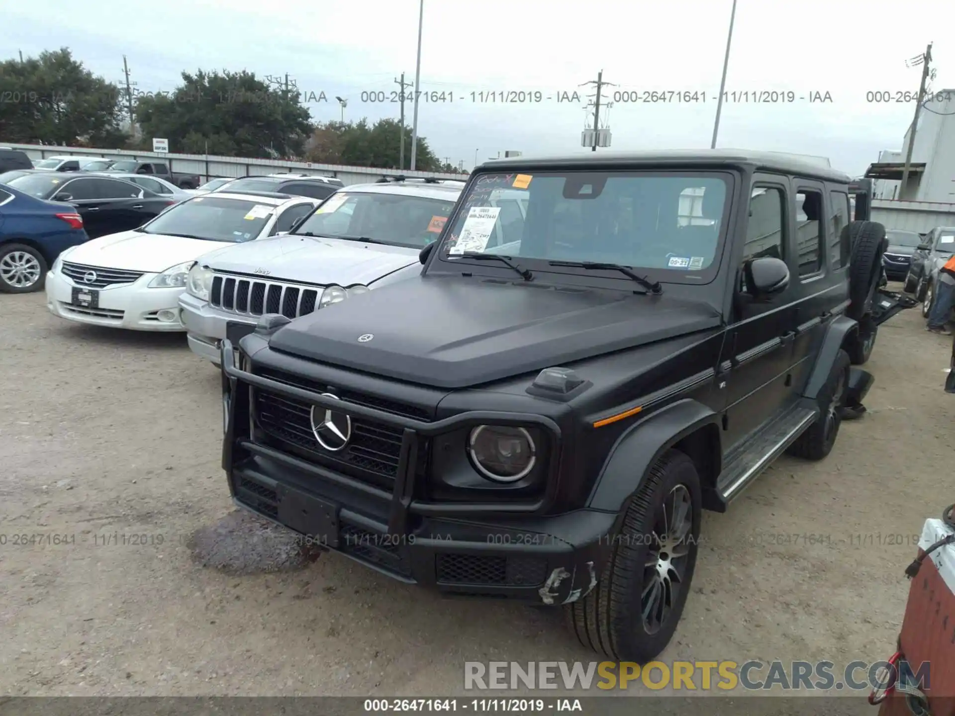 2 Photograph of a damaged car WDCYC6BJ4KX322731 MERCEDES-BENZ G 2019