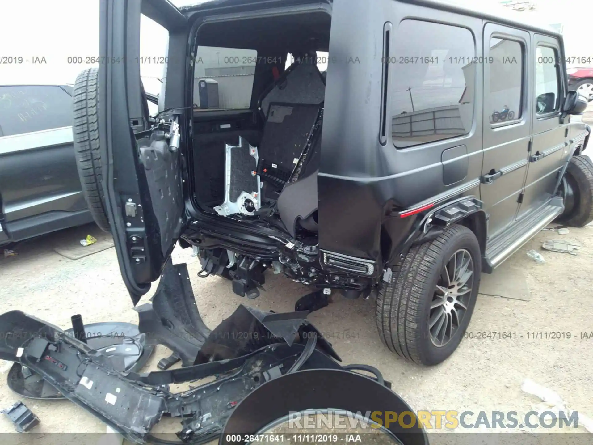 6 Фотография поврежденного автомобиля WDCYC6BJ4KX322731 MERCEDES-BENZ G 2019