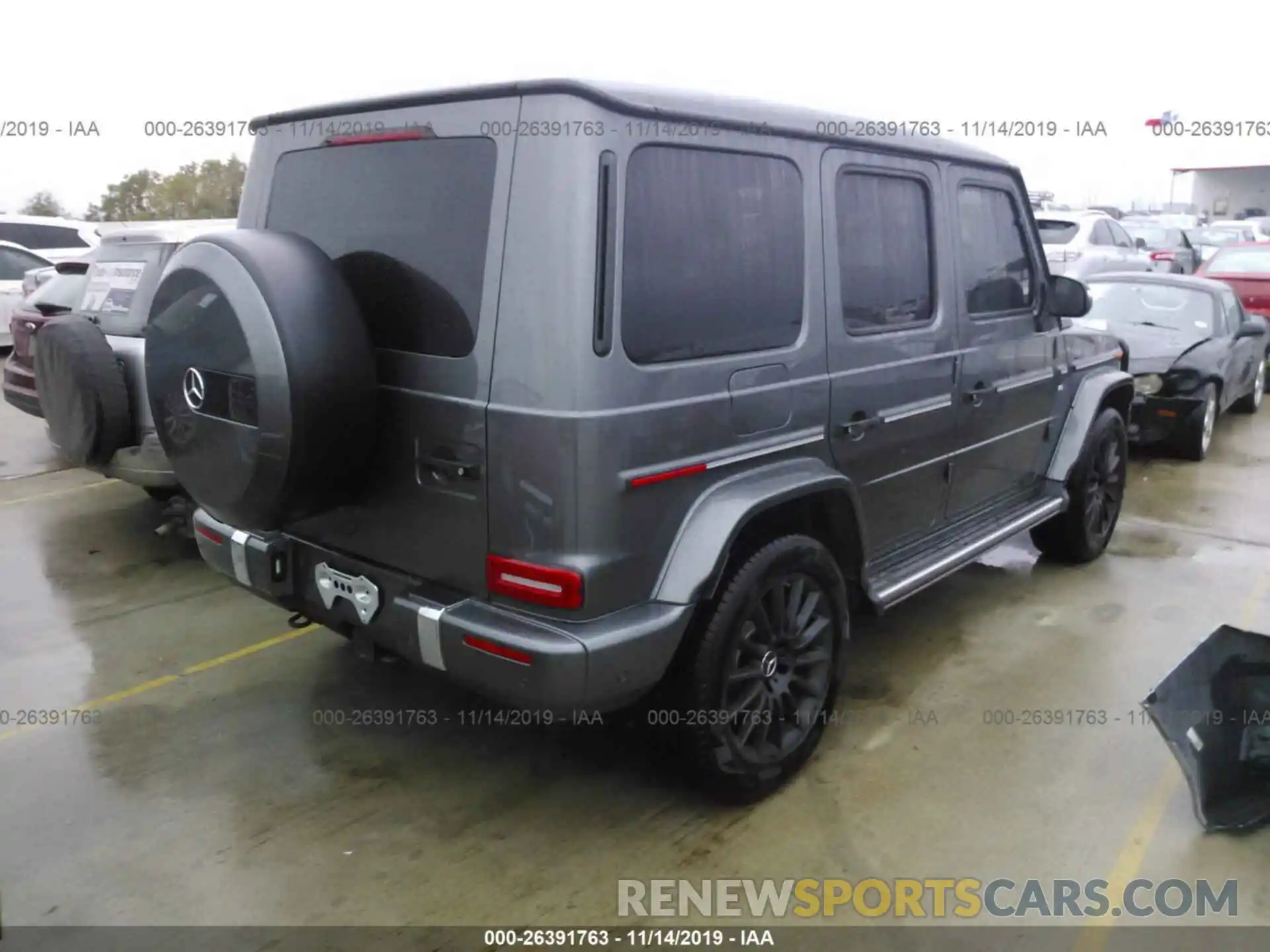 4 Фотография поврежденного автомобиля WDCYC6BJ5KX323693 MERCEDES-BENZ G 2019