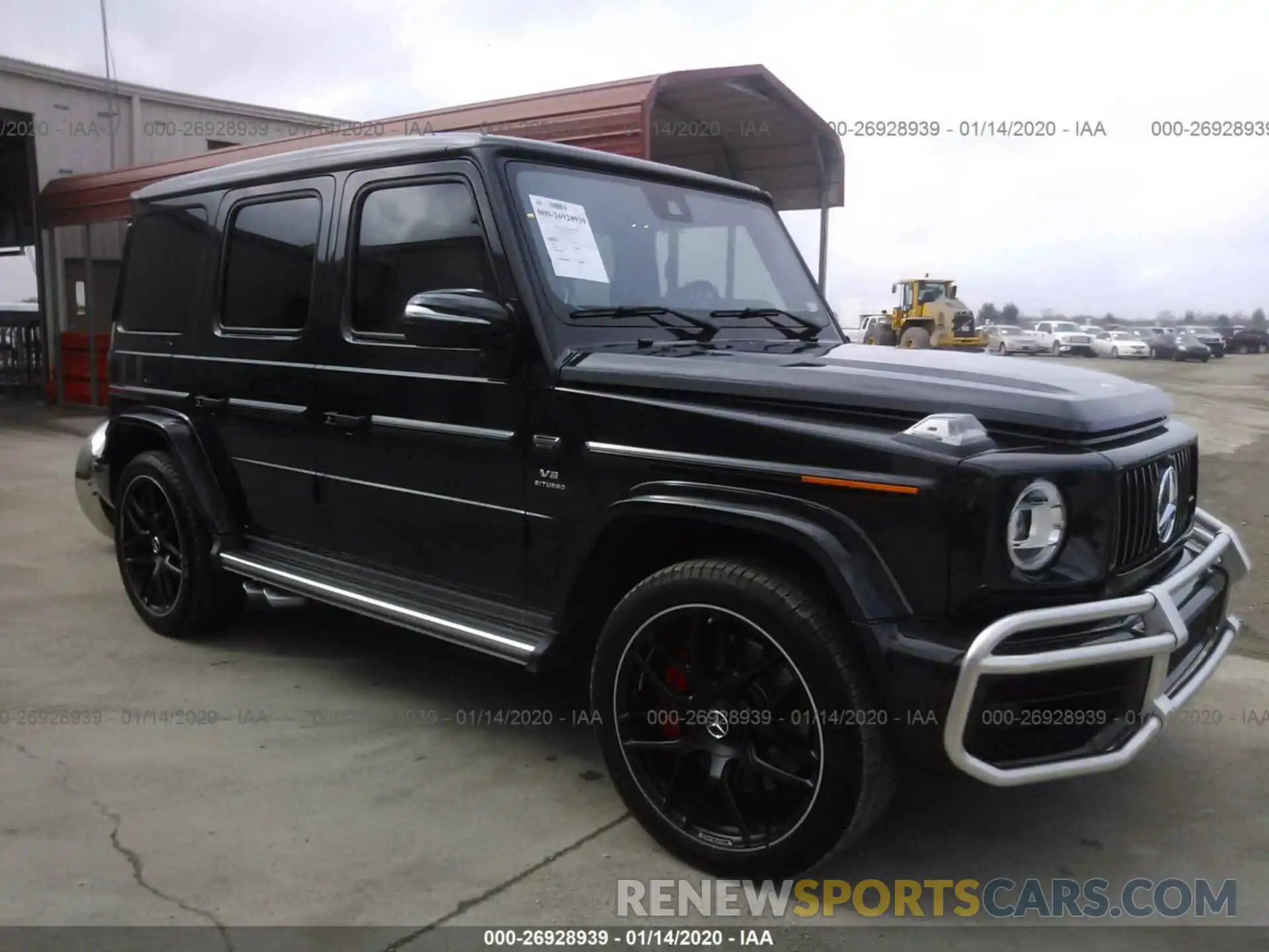 1 Фотография поврежденного автомобиля WDCYC7HJ3KX308655 MERCEDES-BENZ G 2019