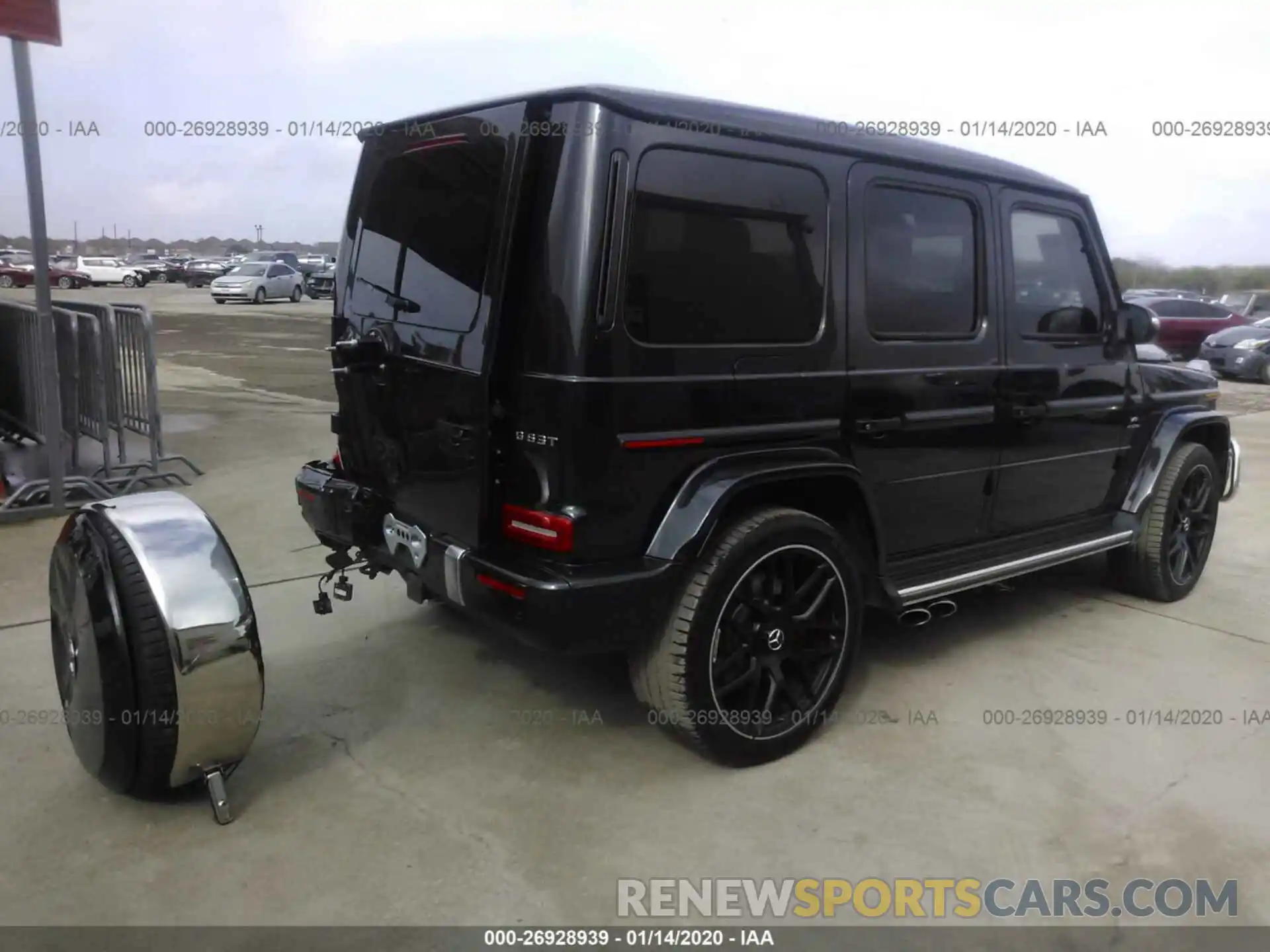 4 Фотография поврежденного автомобиля WDCYC7HJ3KX308655 MERCEDES-BENZ G 2019