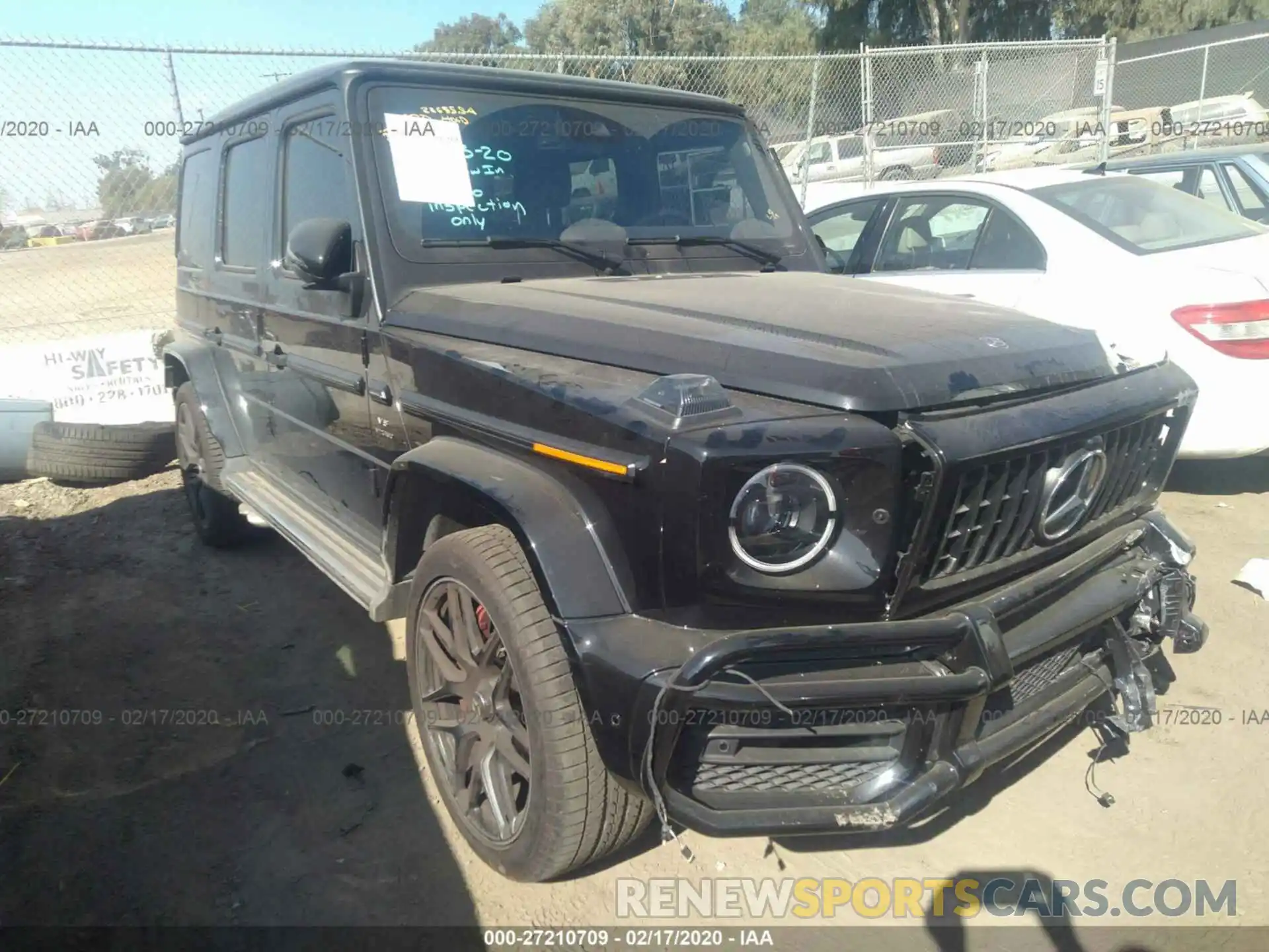 1 Photograph of a damaged car WDCYC7HJ4KX304310 MERCEDES-BENZ G 2019