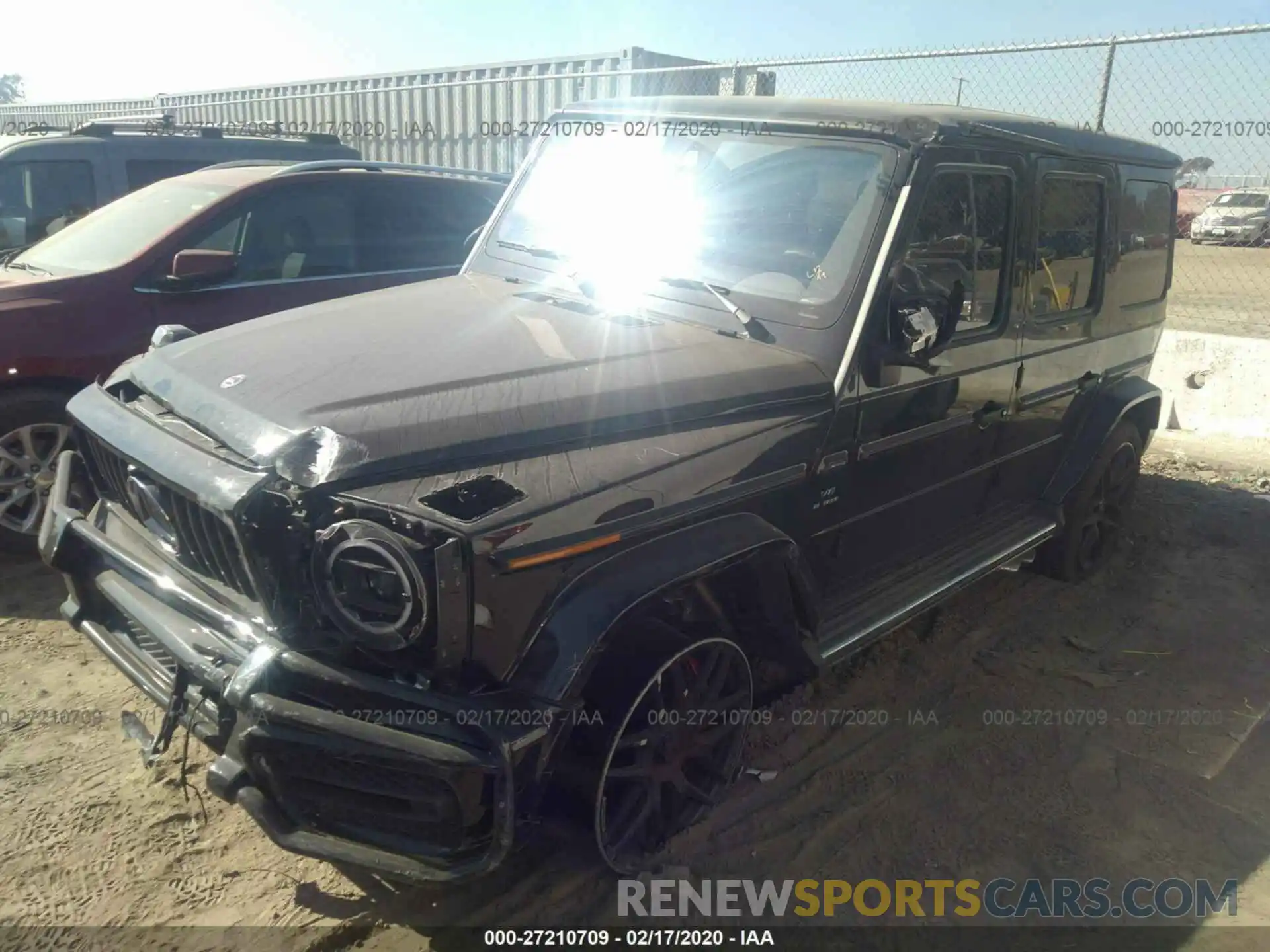 2 Photograph of a damaged car WDCYC7HJ4KX304310 MERCEDES-BENZ G 2019