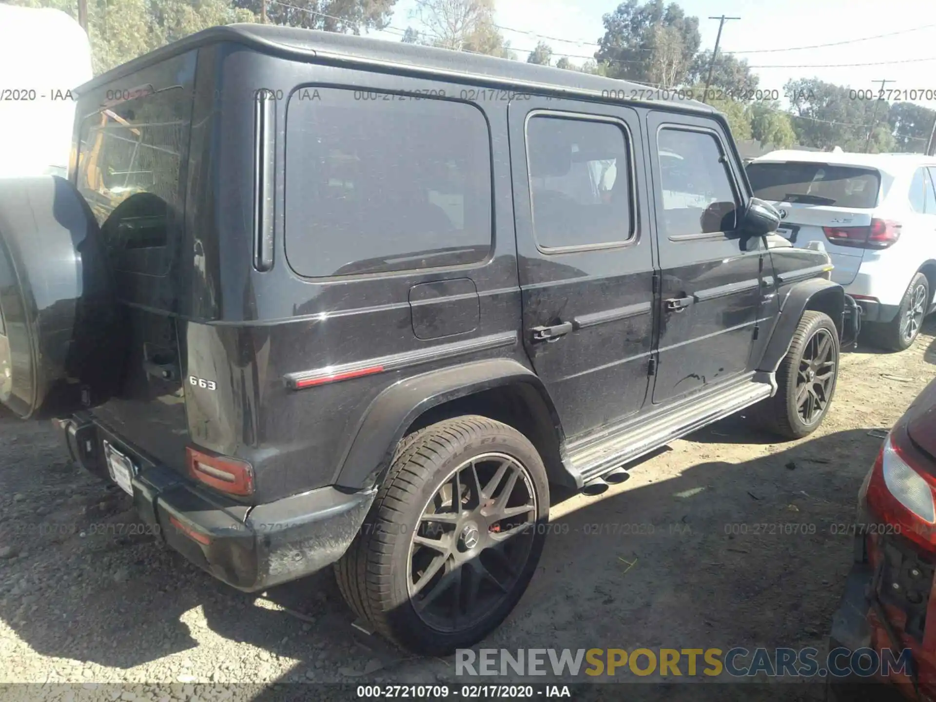 4 Photograph of a damaged car WDCYC7HJ4KX304310 MERCEDES-BENZ G 2019