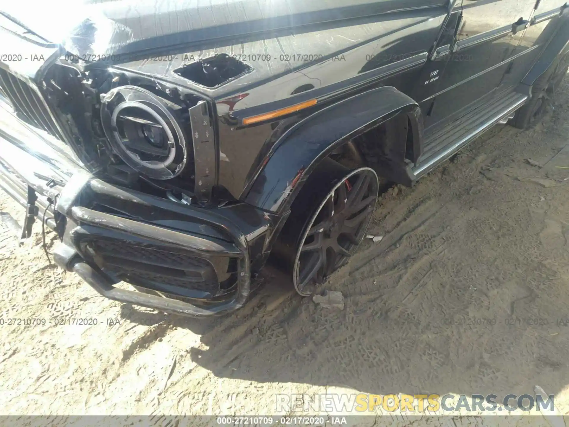 6 Photograph of a damaged car WDCYC7HJ4KX304310 MERCEDES-BENZ G 2019