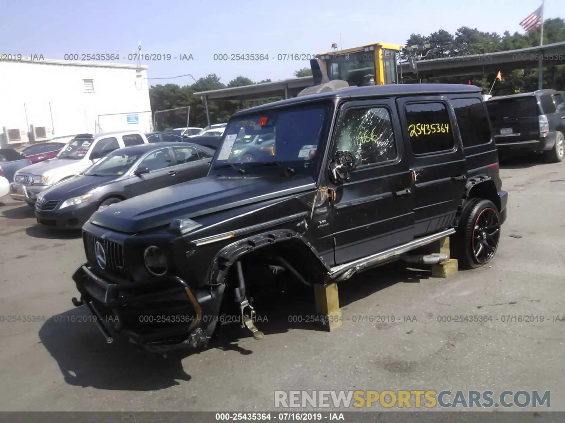 2 Photograph of a damaged car WDCYC7HJ8KX303175 MERCEDES-BENZ G 2019