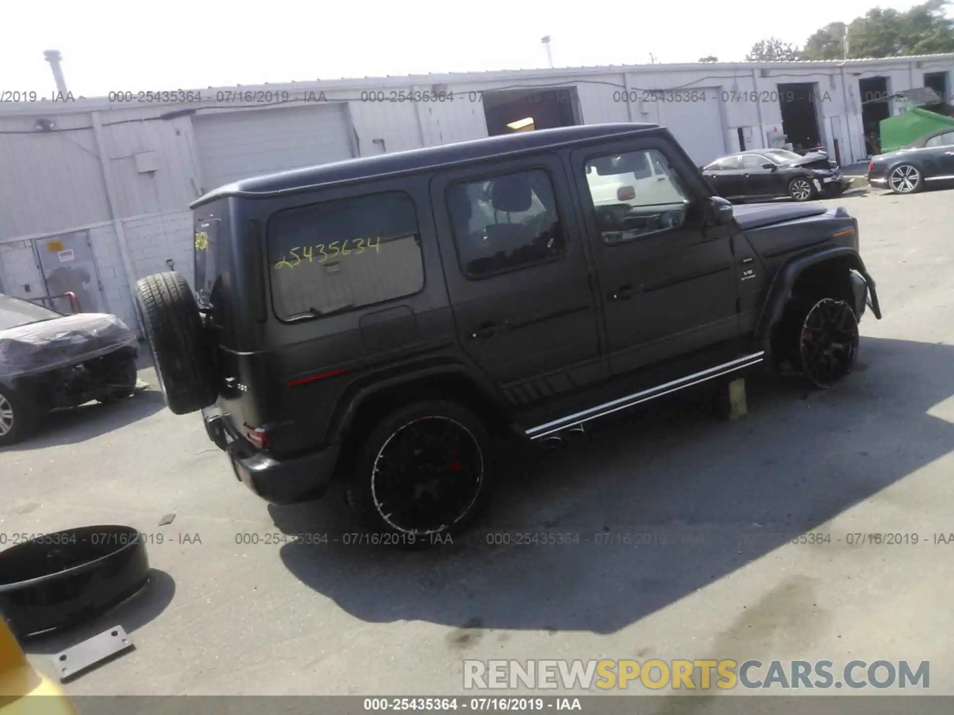 4 Photograph of a damaged car WDCYC7HJ8KX303175 MERCEDES-BENZ G 2019