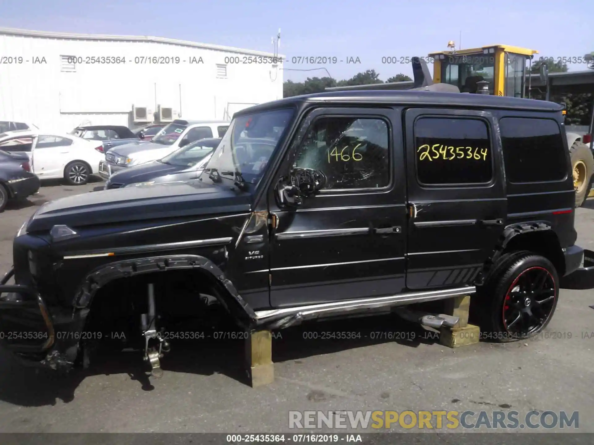 6 Photograph of a damaged car WDCYC7HJ8KX303175 MERCEDES-BENZ G 2019