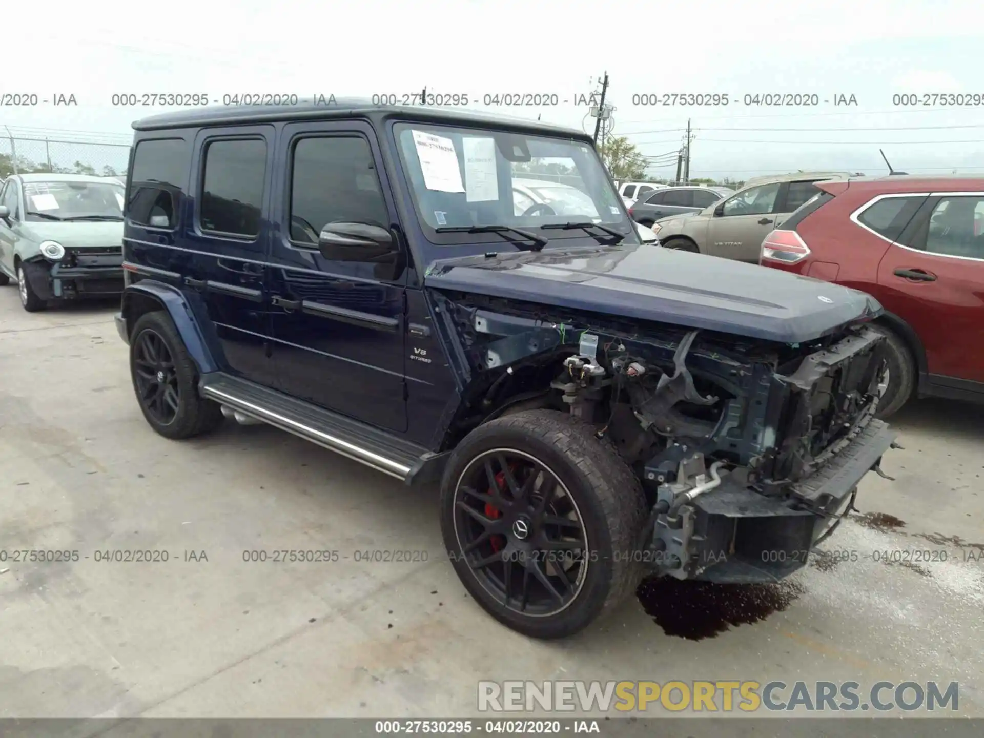 1 Фотография поврежденного автомобиля WDCYC7HJXKX313898 MERCEDES-BENZ G 2019