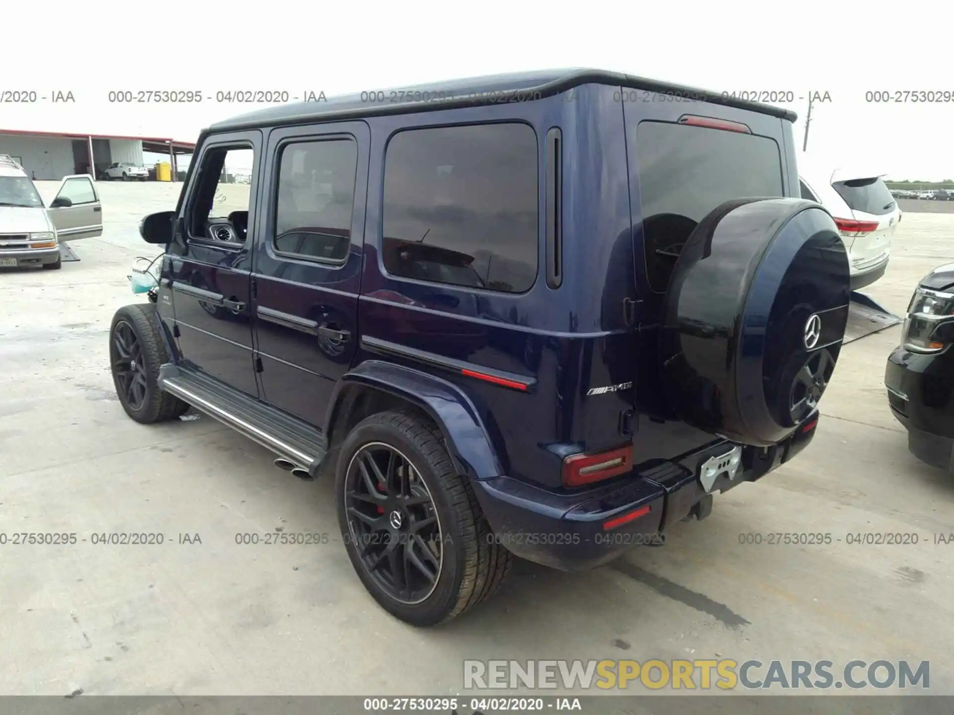 3 Фотография поврежденного автомобиля WDCYC7HJXKX313898 MERCEDES-BENZ G 2019