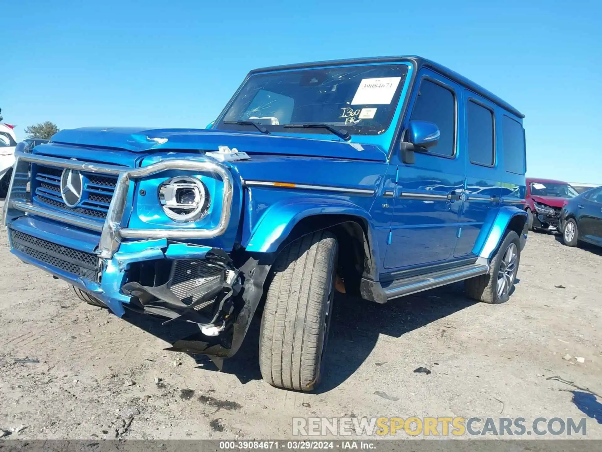 2 Фотография поврежденного автомобиля W1NYC6BJXMX394017 MERCEDES-BENZ G 2021