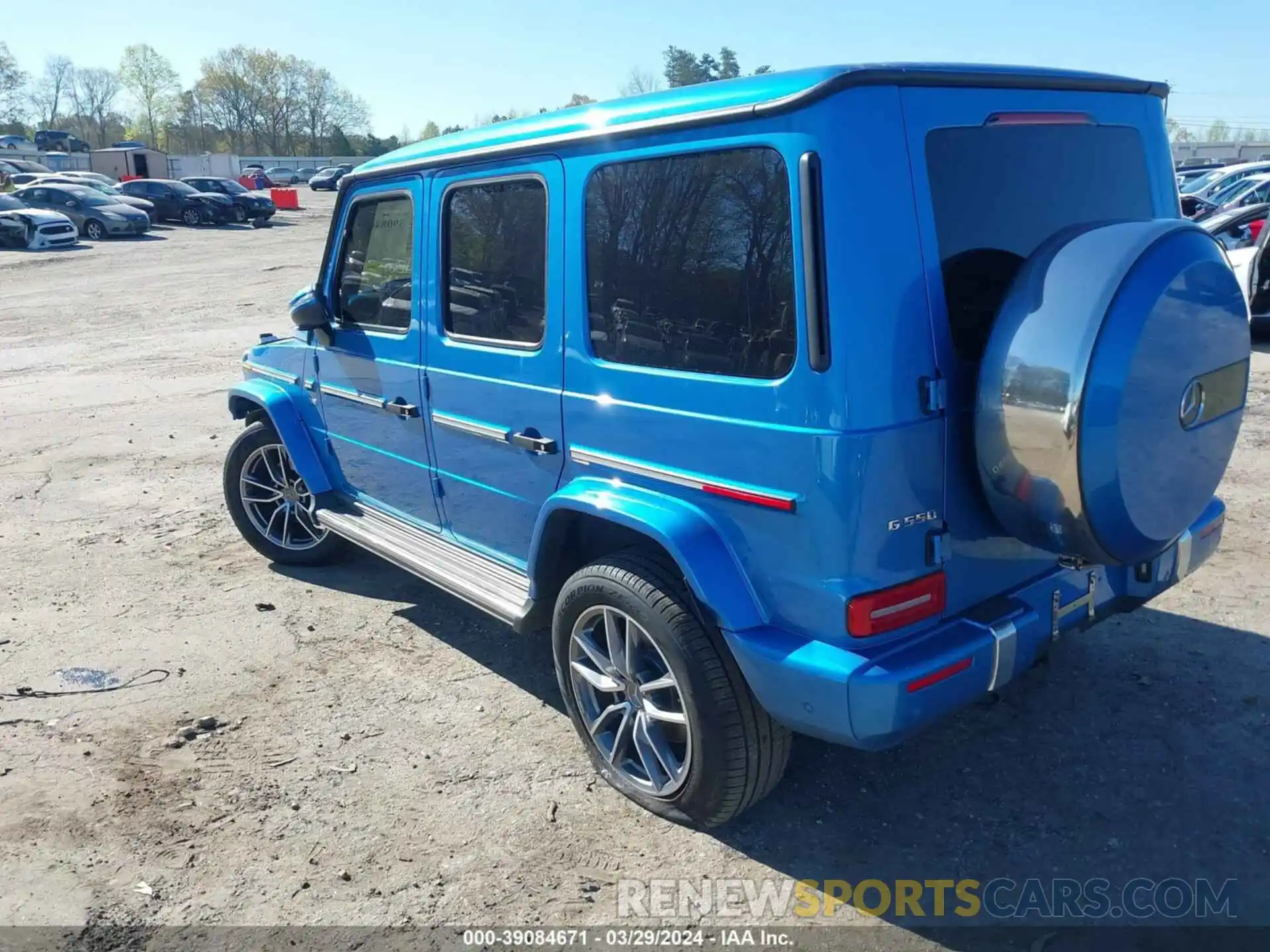 3 Фотография поврежденного автомобиля W1NYC6BJXMX394017 MERCEDES-BENZ G 2021