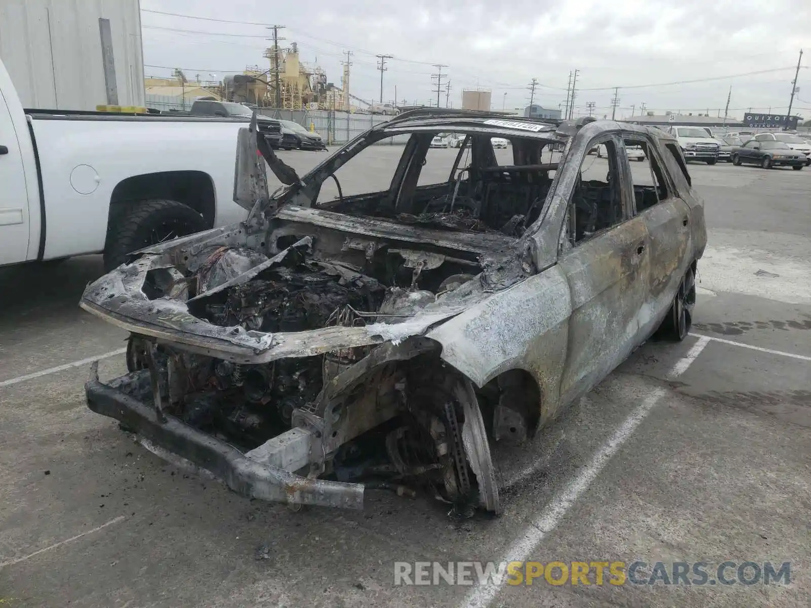 2 Photograph of a damaged car 4JGDA5GB2KB208399 MERCEDES-BENZ G CLASS 2019