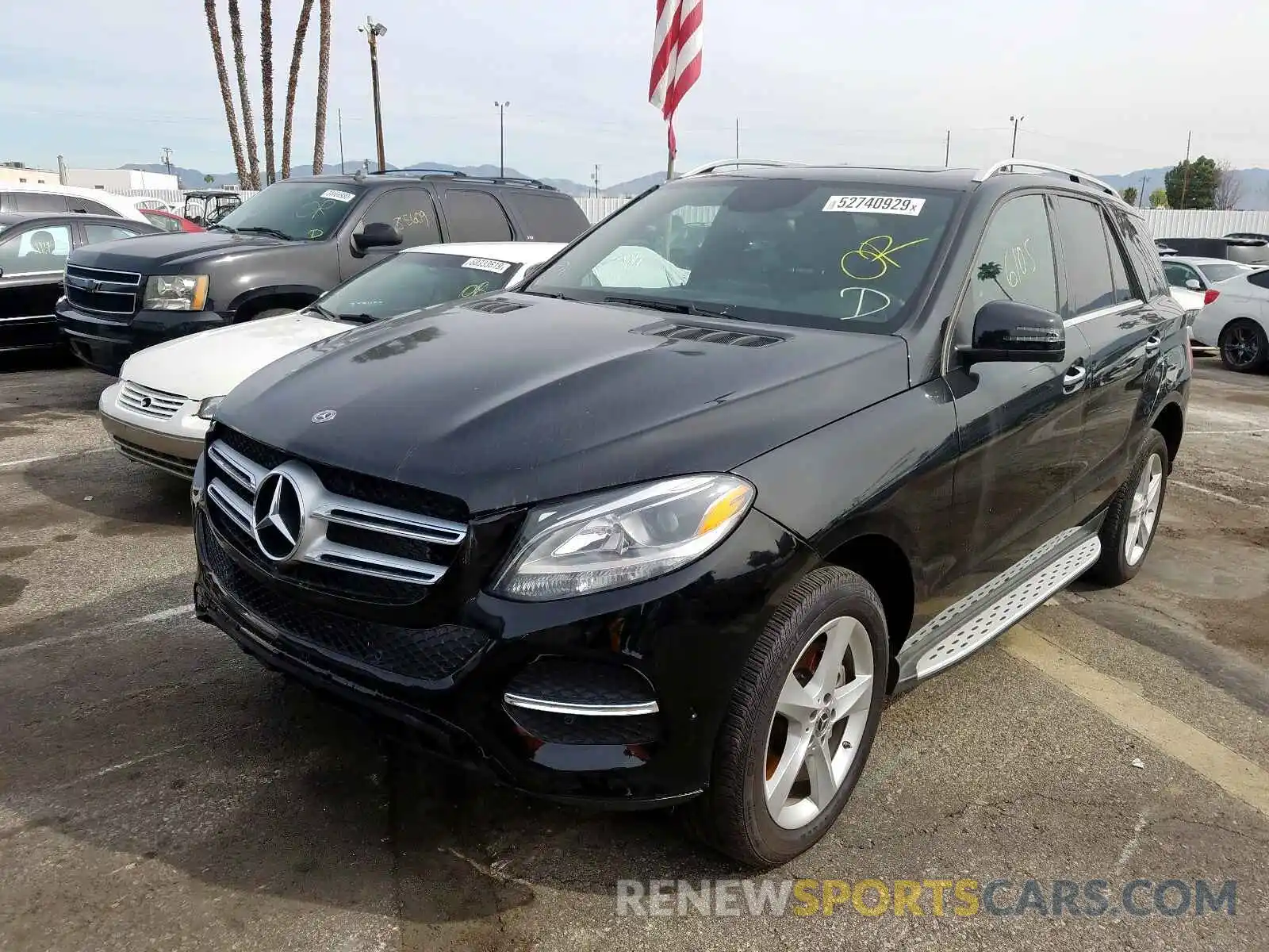 2 Photograph of a damaged car 4JGDA5GB4KB214754 MERCEDES-BENZ G CLASS 2019