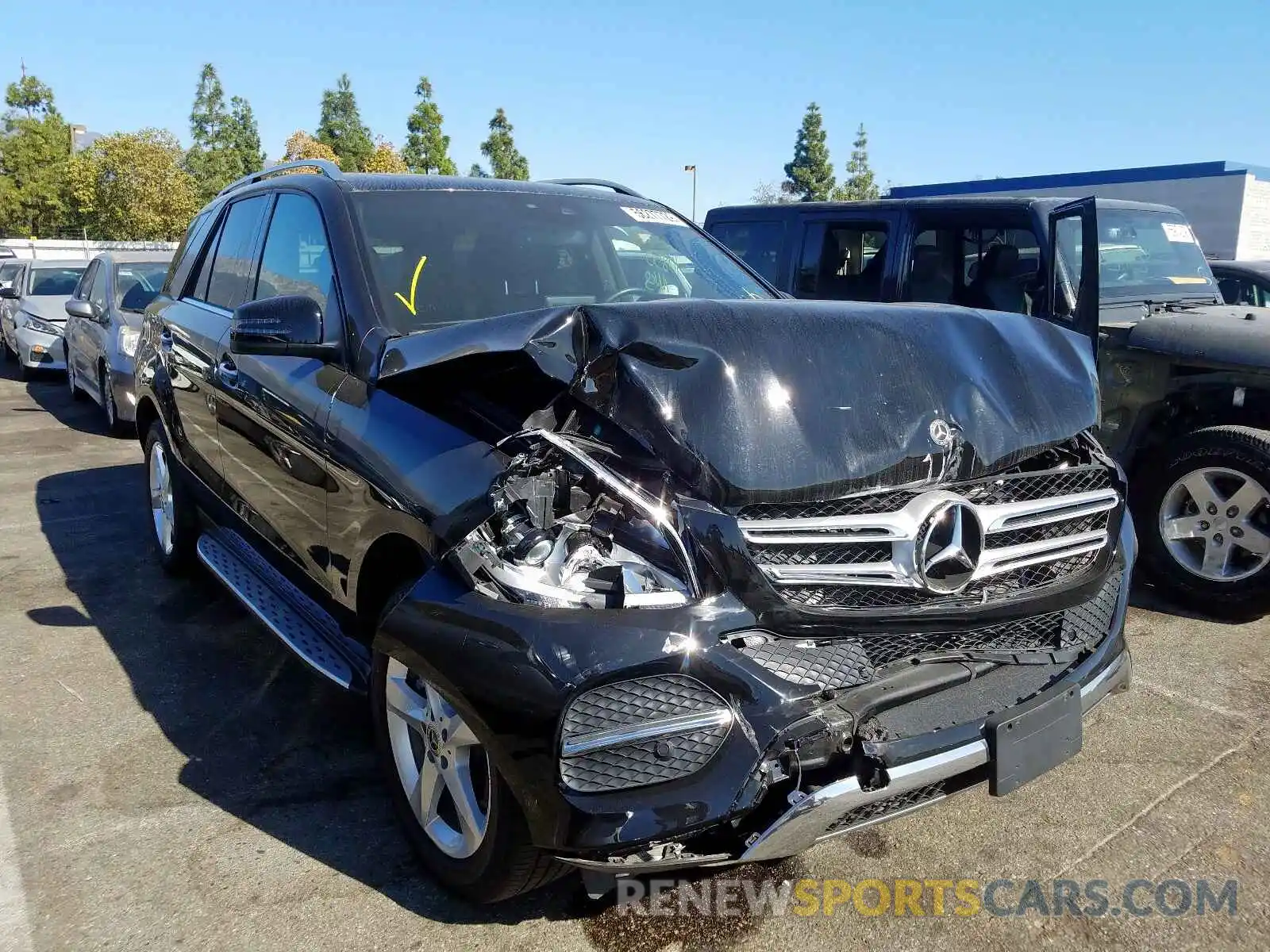 1 Photograph of a damaged car 4JGDA5GB5KB205299 MERCEDES-BENZ G CLASS 2019