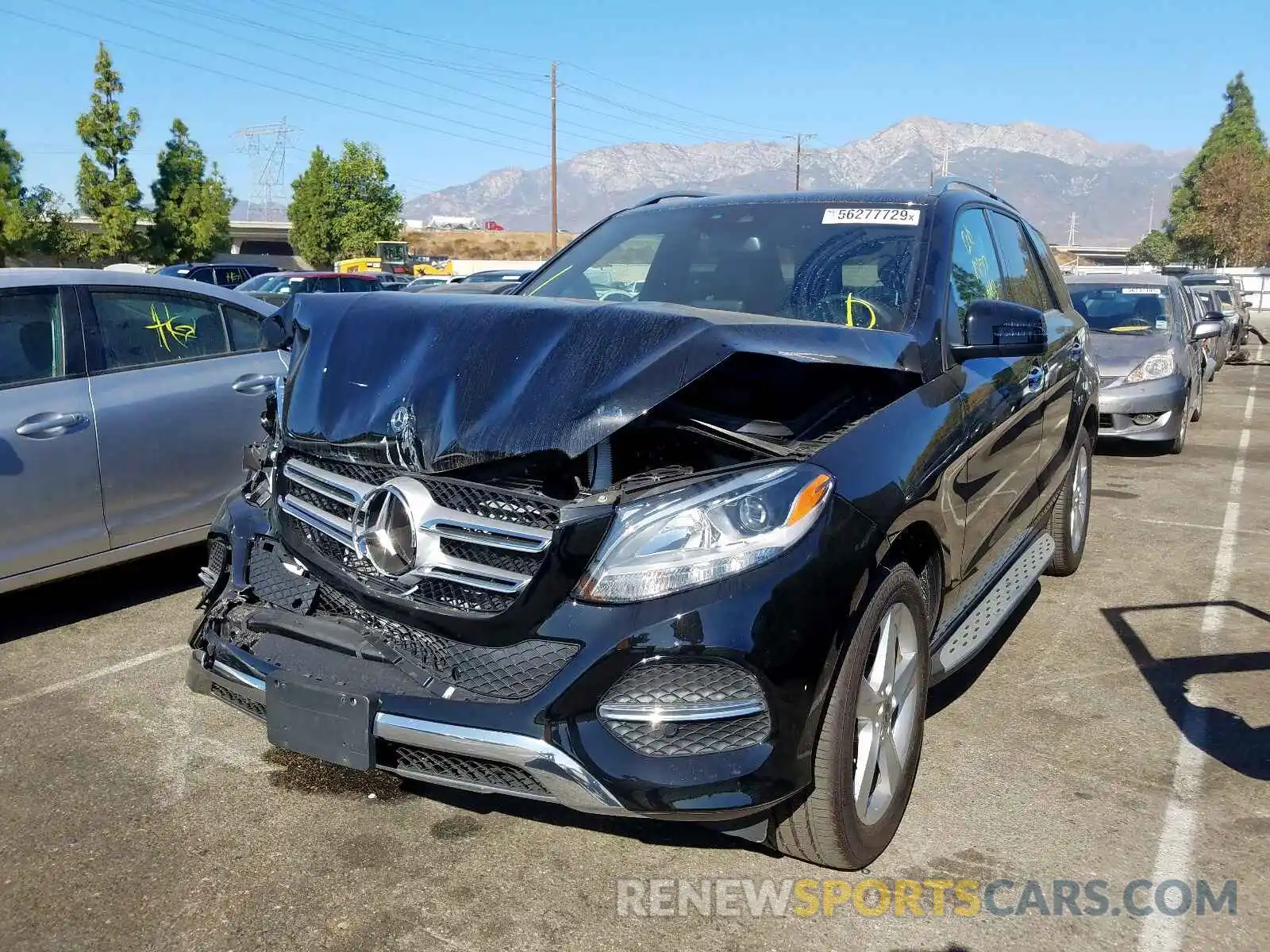 2 Photograph of a damaged car 4JGDA5GB5KB205299 MERCEDES-BENZ G CLASS 2019