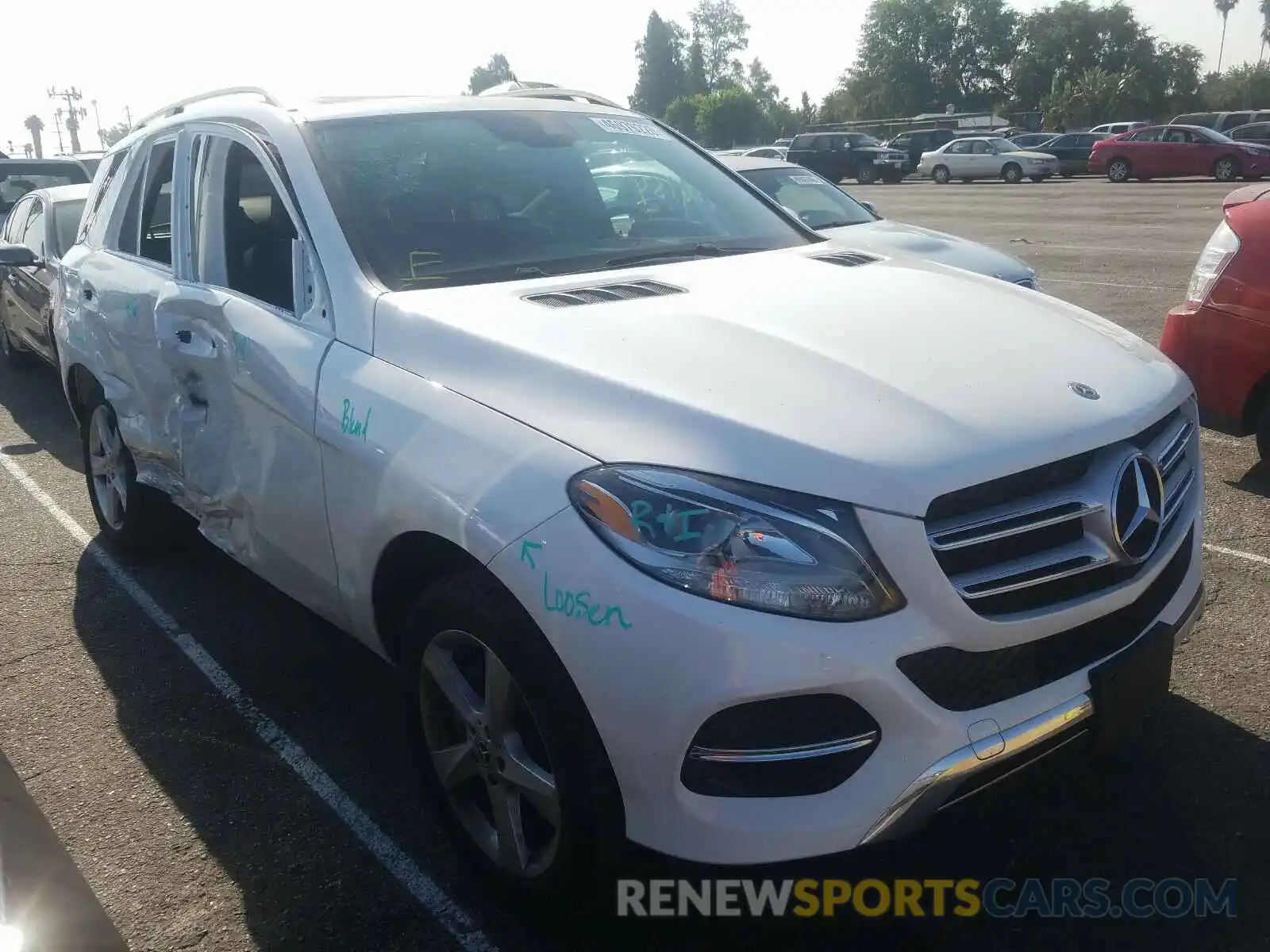 1 Photograph of a damaged car 4JGDA5GB6KB206557 MERCEDES-BENZ G CLASS 2019