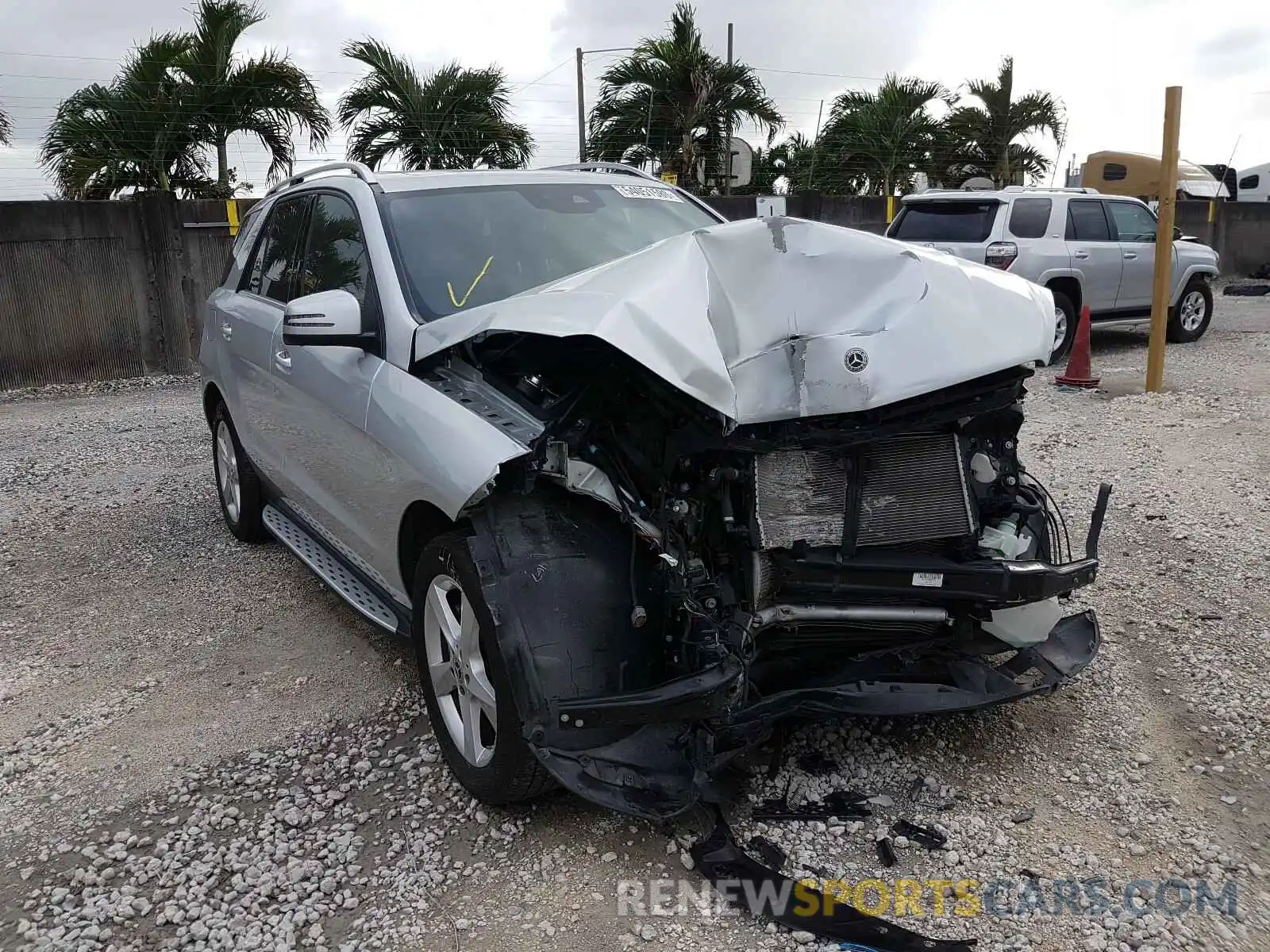 1 Photograph of a damaged car 4JGDA5GB6KB208910 MERCEDES-BENZ G CLASS 2019