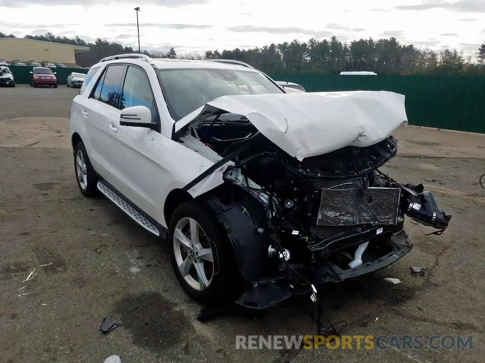 1 Photograph of a damaged car 4JGDA5GB6KB216473 MERCEDES-BENZ G CLASS 2019