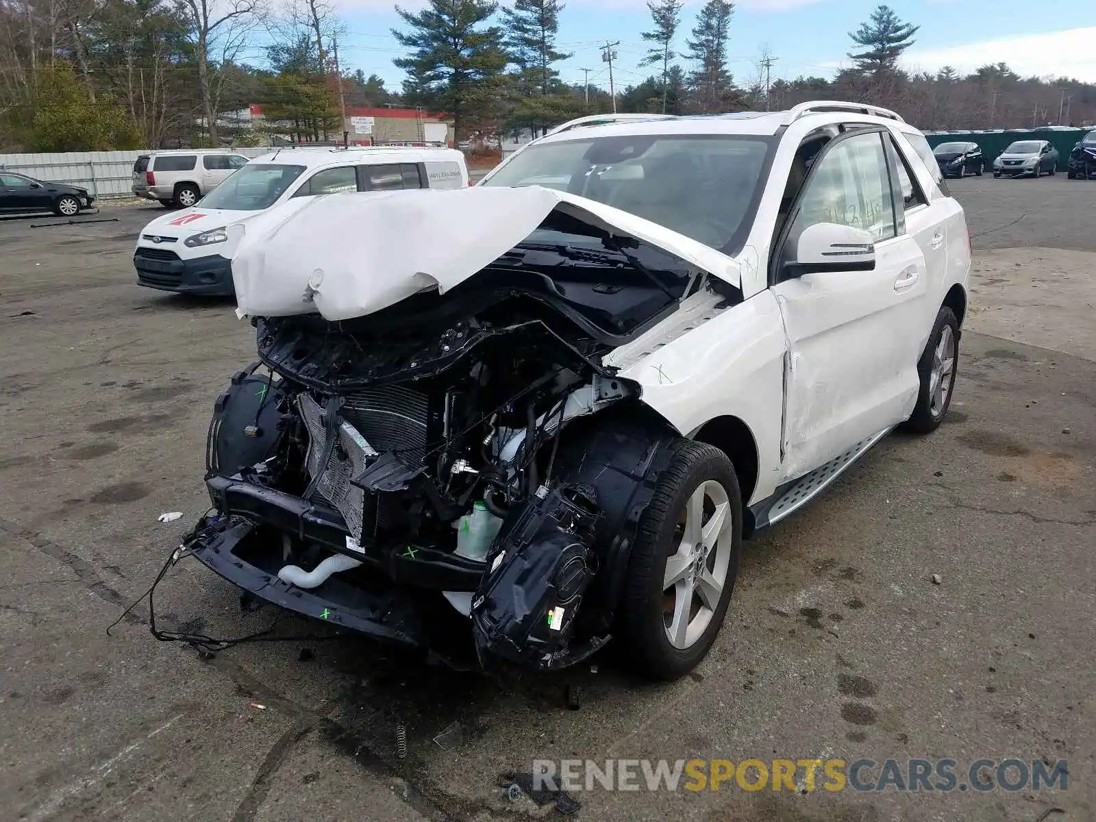 2 Photograph of a damaged car 4JGDA5GB6KB216473 MERCEDES-BENZ G CLASS 2019