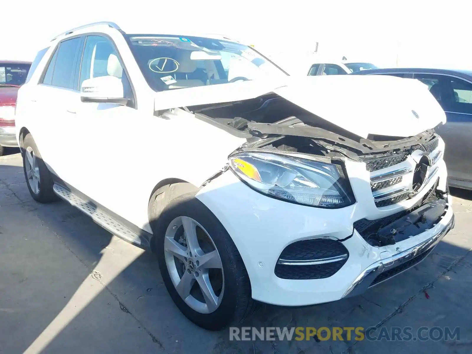 1 Photograph of a damaged car 4JGDA5GB9KB210375 MERCEDES-BENZ G CLASS 2019