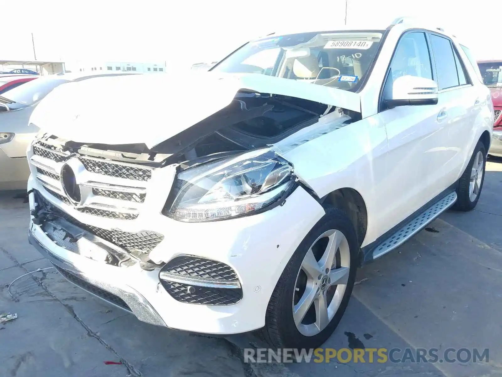 2 Photograph of a damaged car 4JGDA5GB9KB210375 MERCEDES-BENZ G CLASS 2019