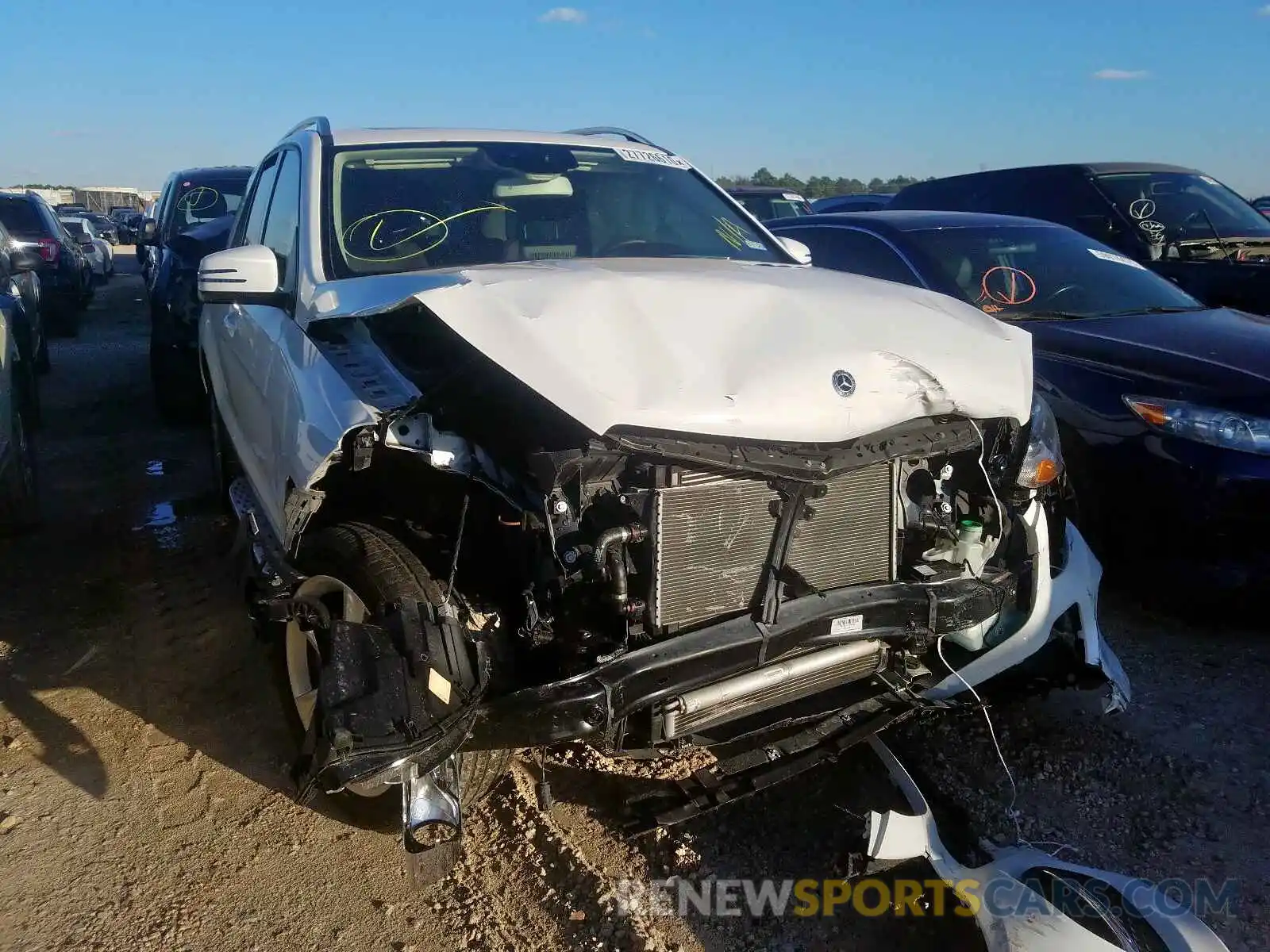 1 Photograph of a damaged car 4JGDA5GBXKB208246 MERCEDES-BENZ G CLASS 2019